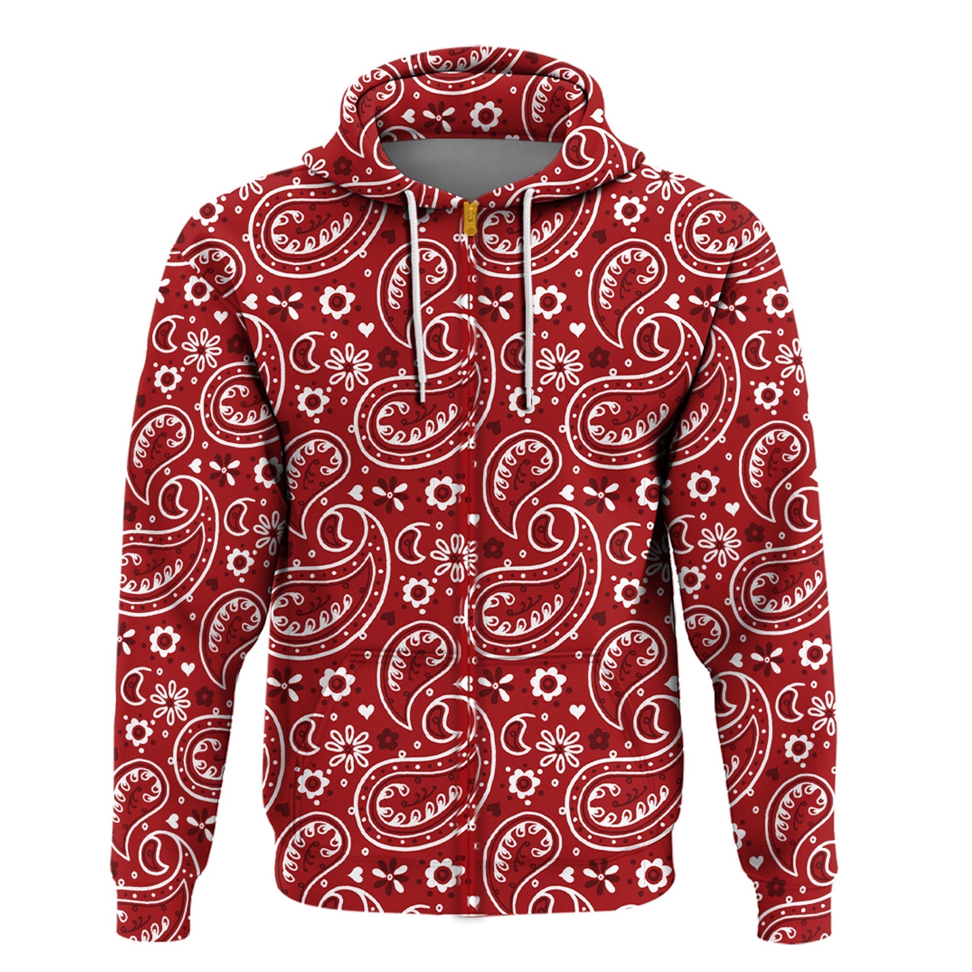 Paisley Bandana Hoodie Pattern Seamless Ver.65 RLT13