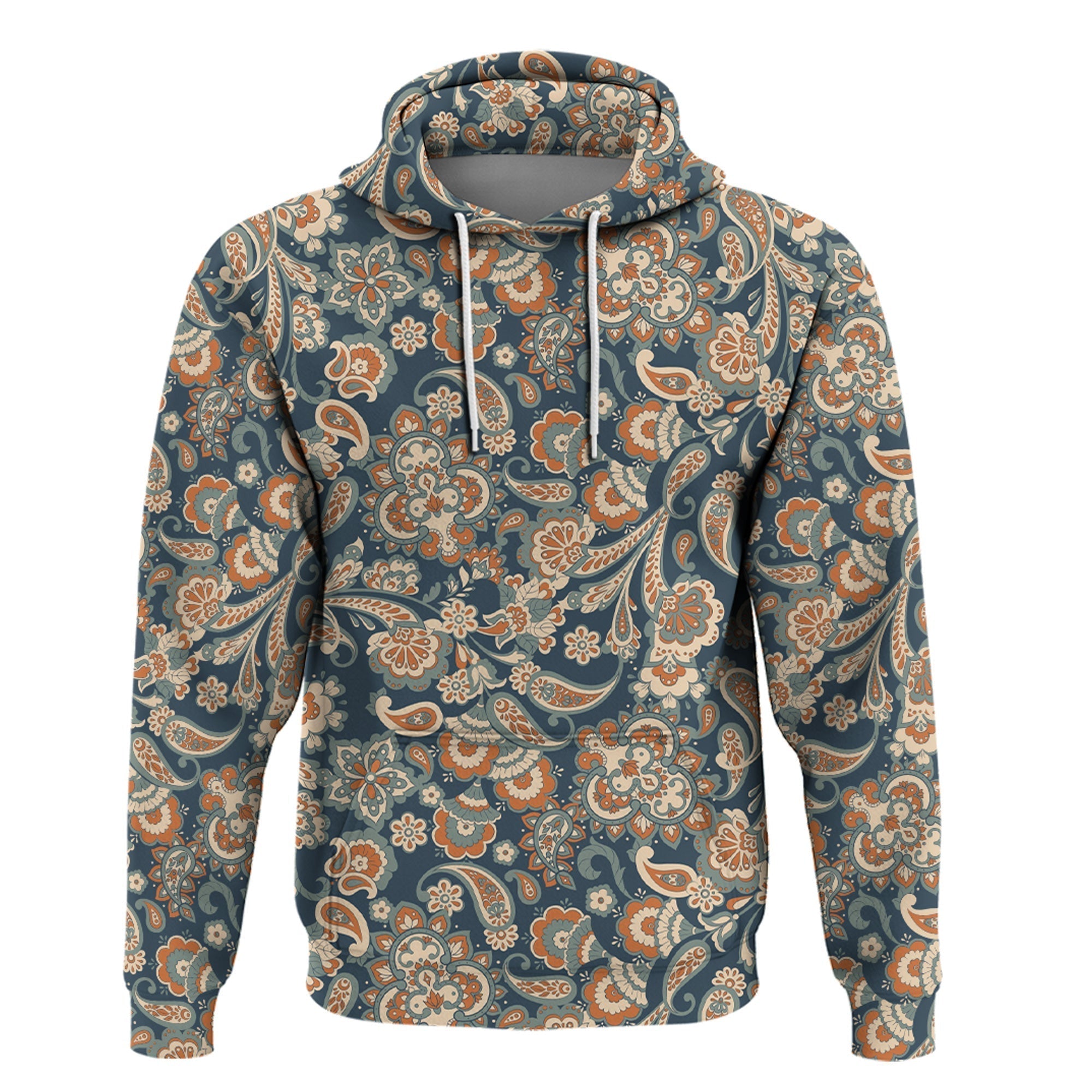 Paisley Bandana Hoodie Pattern Seamless Ver.33 RLT13