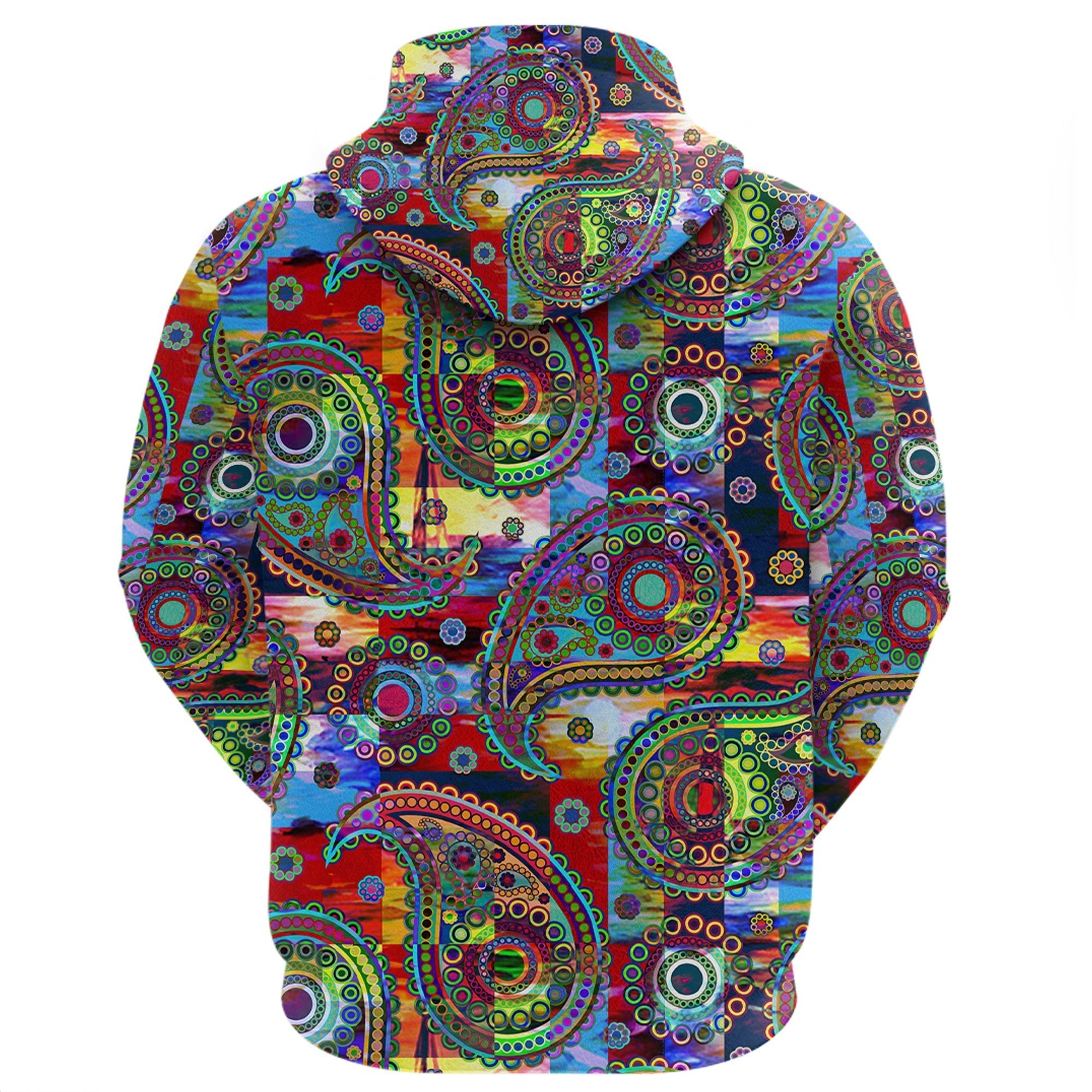 Paisley Bandana Hoodie Pattern Seamless Ver.31 RLT13