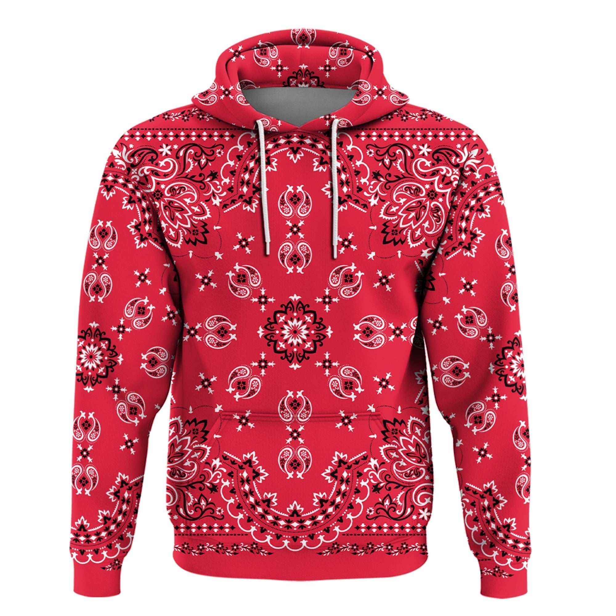 Paisley Bandana Hoodie Pattern Seamless Ver.27 RLT13