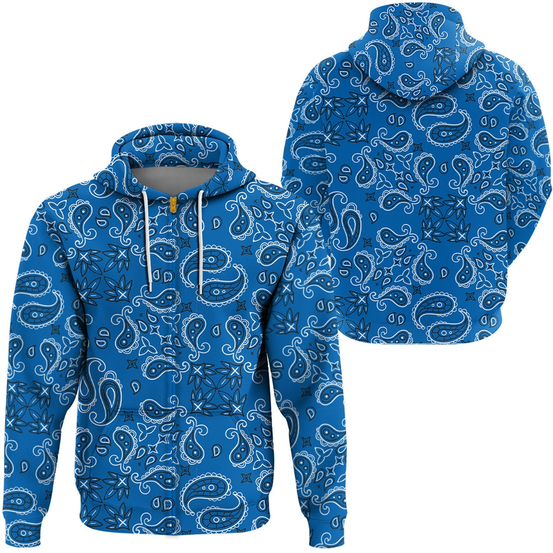 Paisley Bandana Hoodie Pattern Seamless Ver.25 RLT13