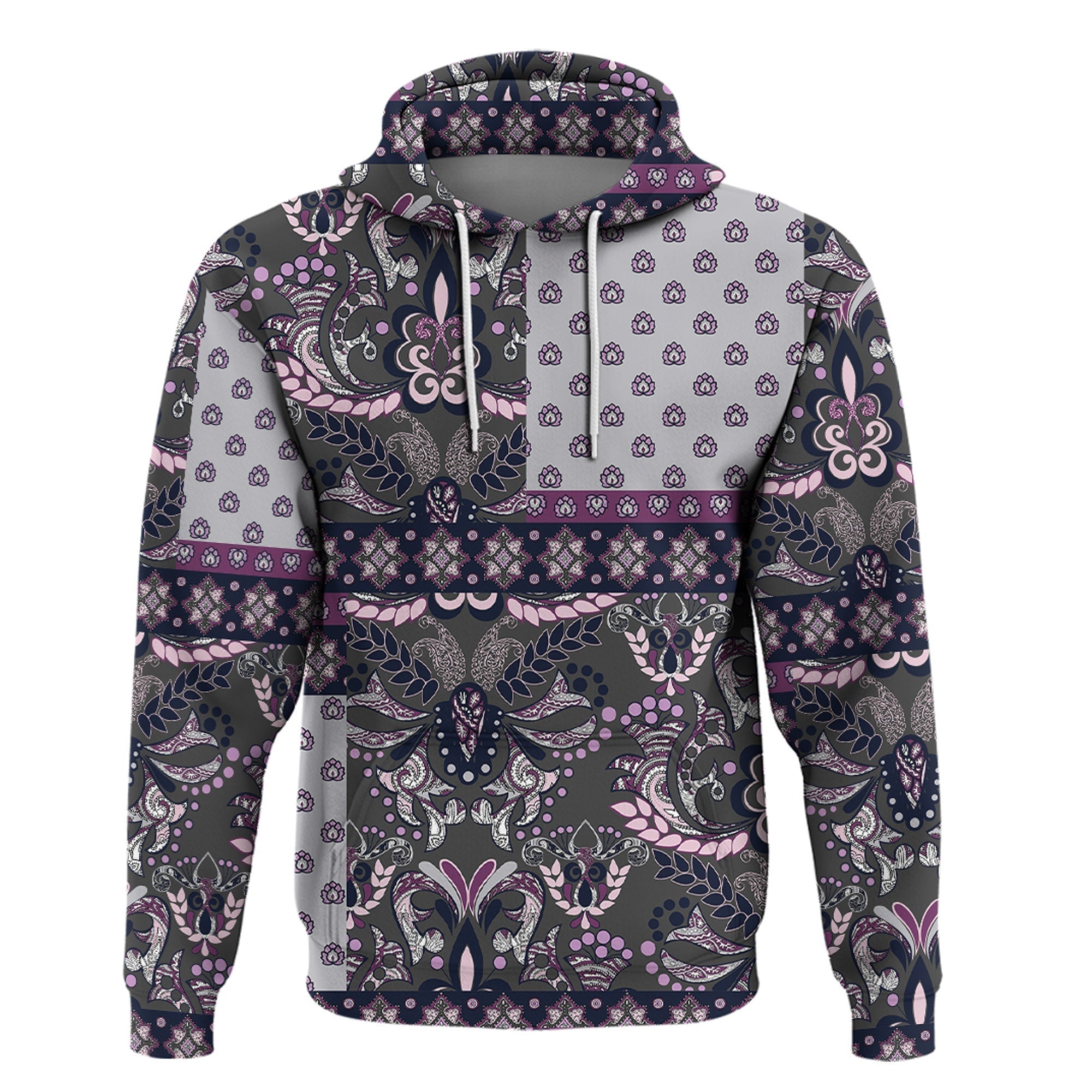 Paisley Bandana Hoodie Pattern Seamless Ver.44 RLT13