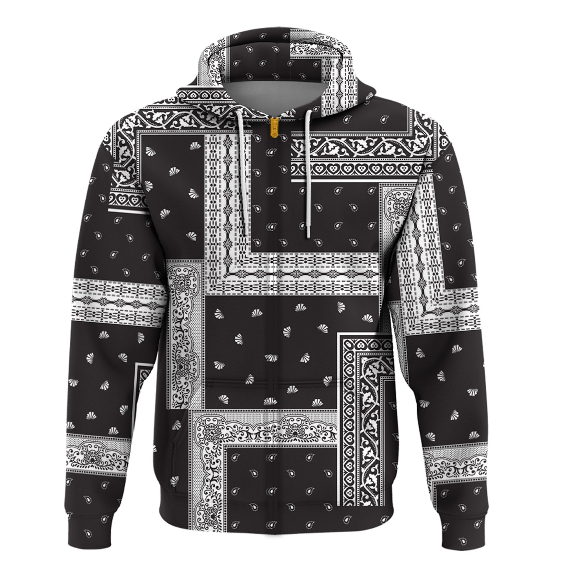 Paisley Bandana Hoodie Pattern Seamless Ver.02 RLT13
