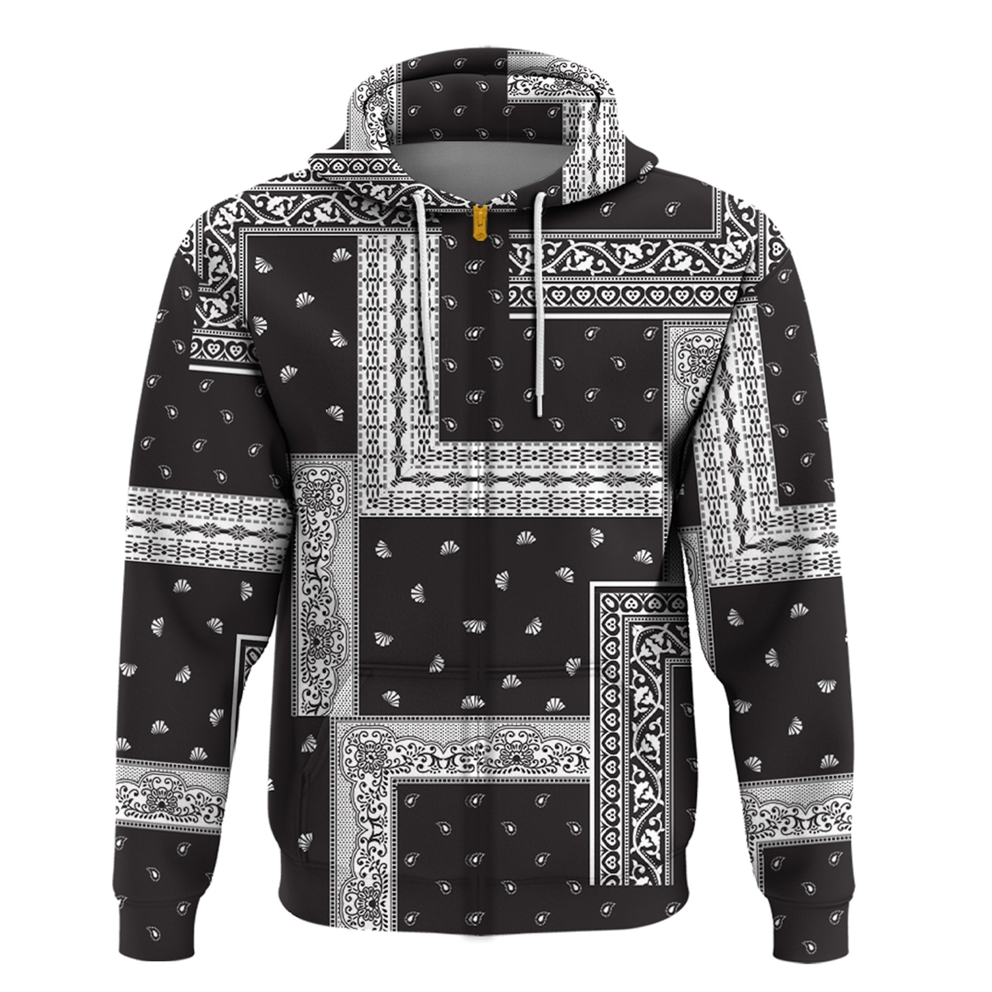 Paisley Bandana Hoodie Pattern Seamless Ver.02 RLT13