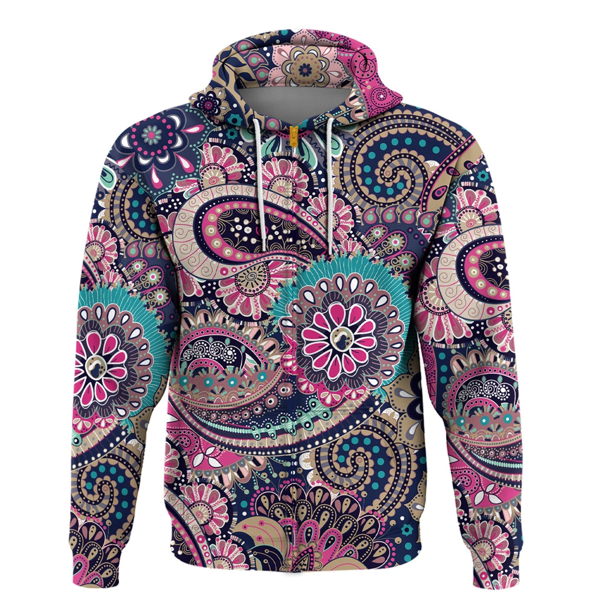 Paisley Bandana Hoodie Pattern Seamless Ver.09 RLT13
