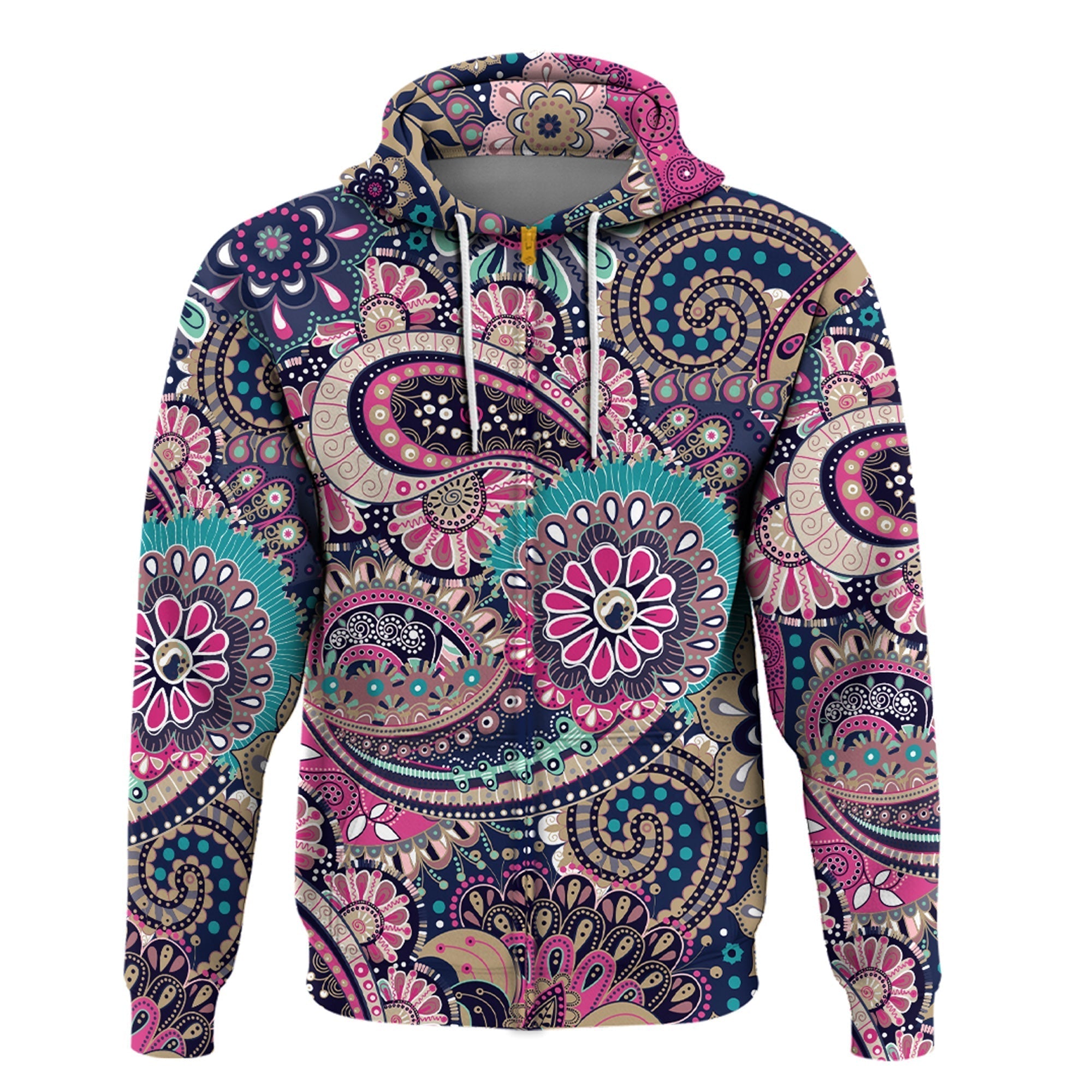 Paisley Bandana Hoodie Pattern Seamless Ver.09 RLT13