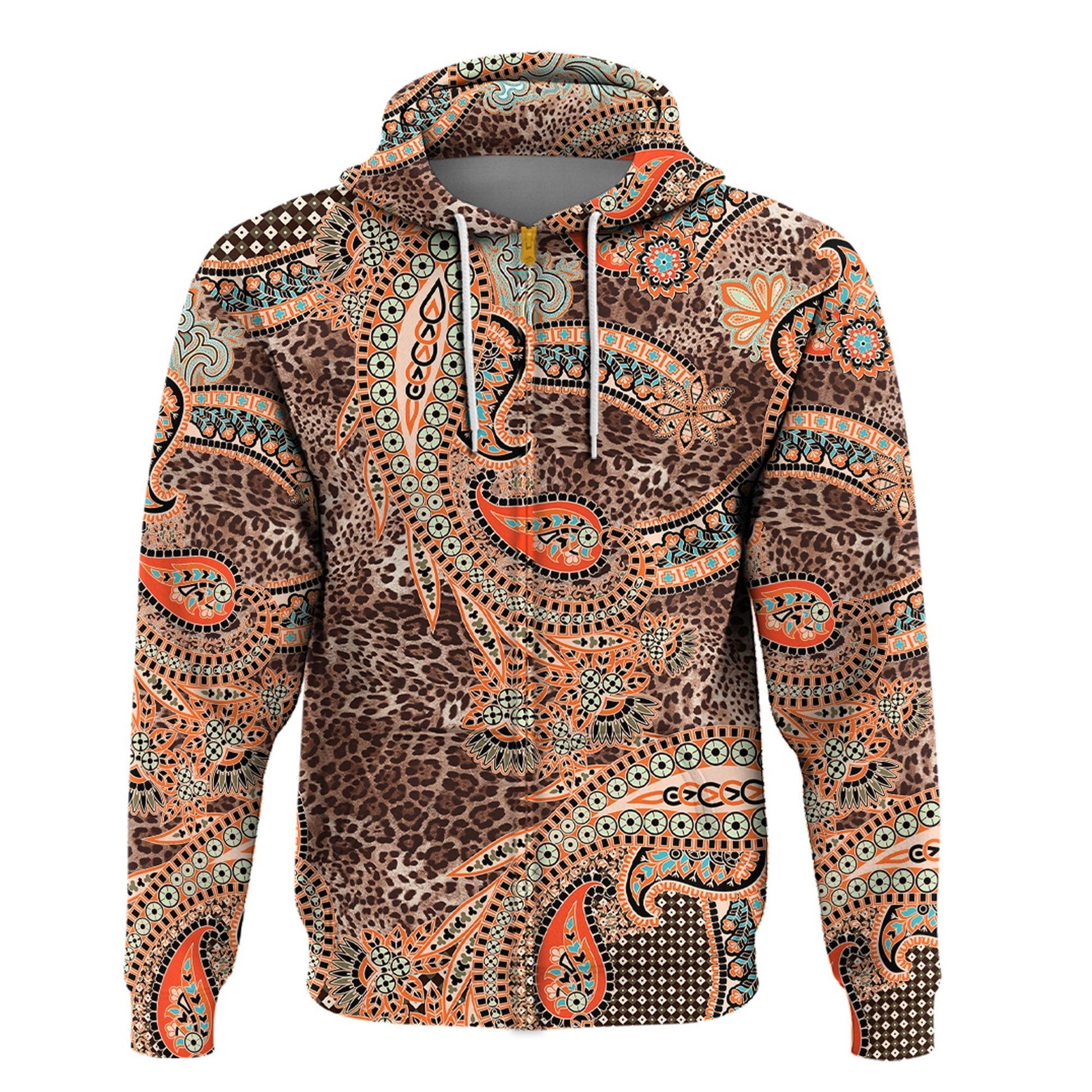 Paisley Bandana Hoodie Pattern Seamless Ver.12 RLT13