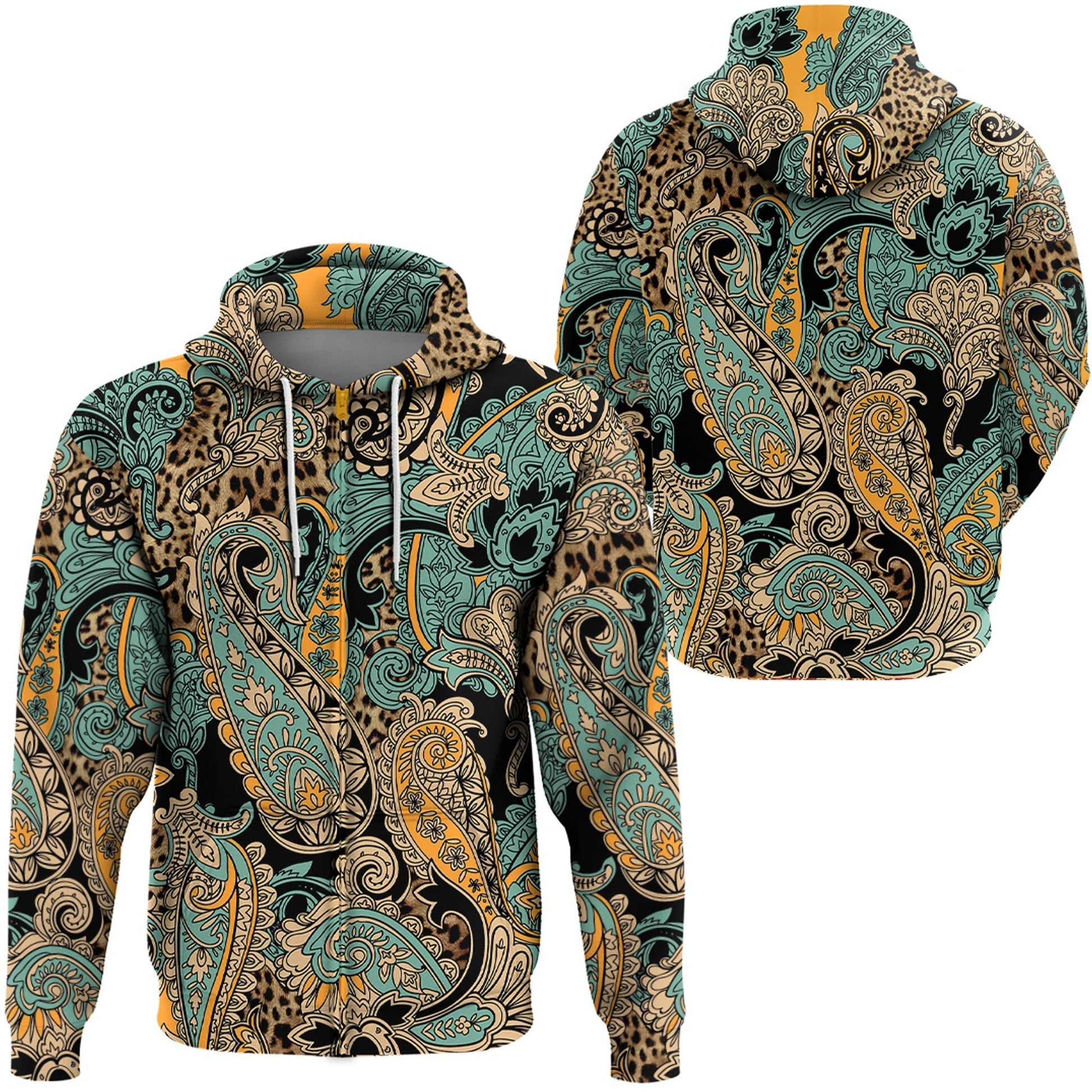 Paisley Bandana Hoodie Pattern Seamless Ver.16 RLT13