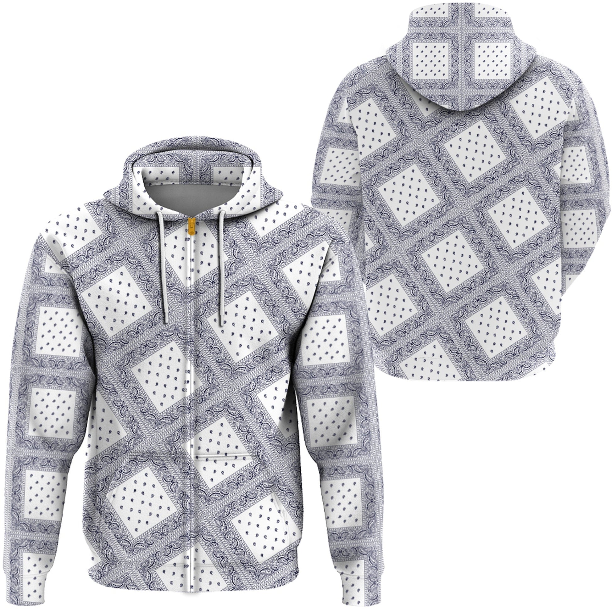 Paisley Bandana Hoodie Pattern Seamless Ver.15 RLT13