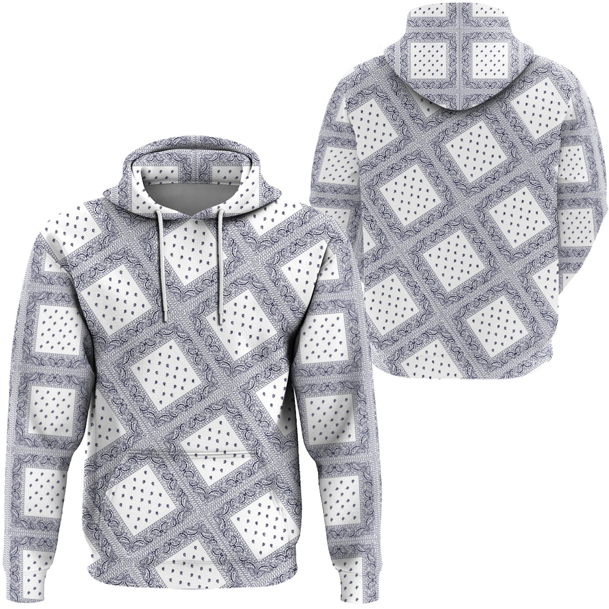 Paisley Bandana Hoodie Pattern Seamless Ver.15 RLT13