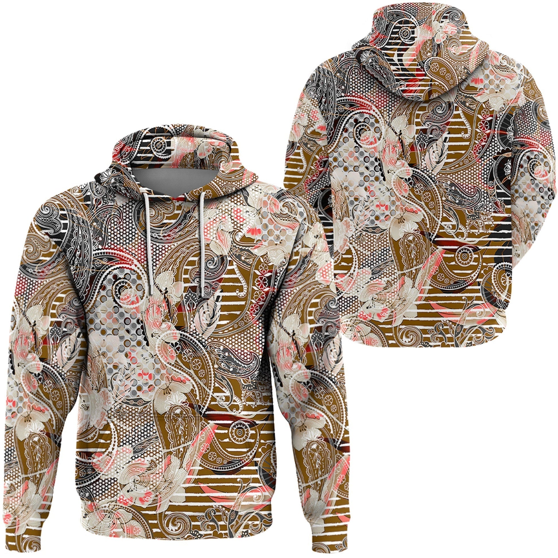 Paisley Bandana Hoodie Pattern Seamless Ver.18 RLT13