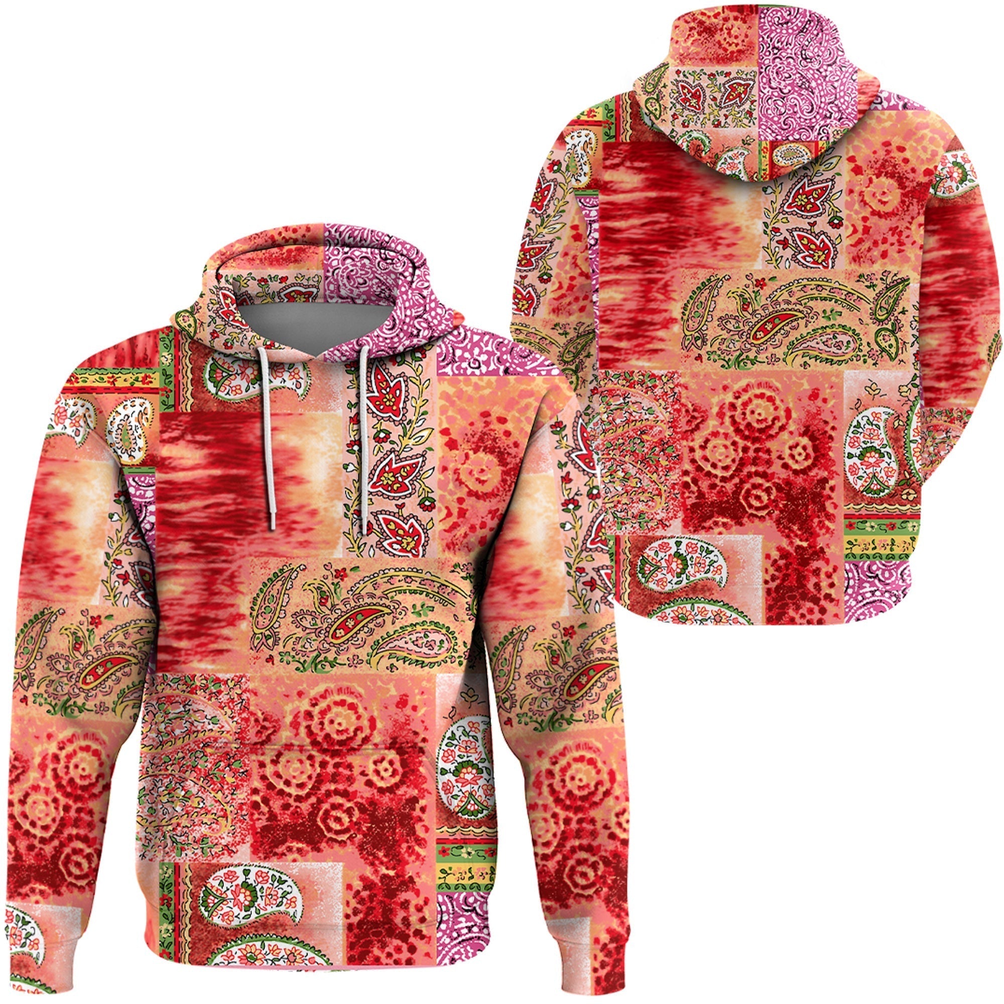 Paisley Bandana Hoodie Pattern Seamless Ver.30 RLT13