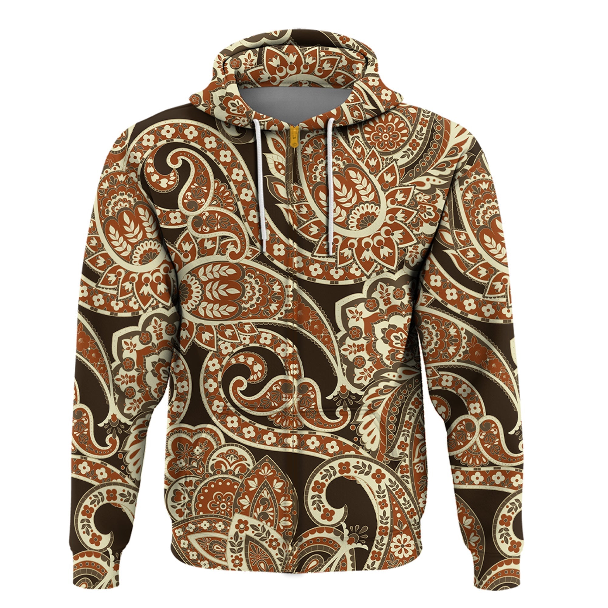 Paisley Bandana Hoodie Pattern Seamless Ver.08 RLT13