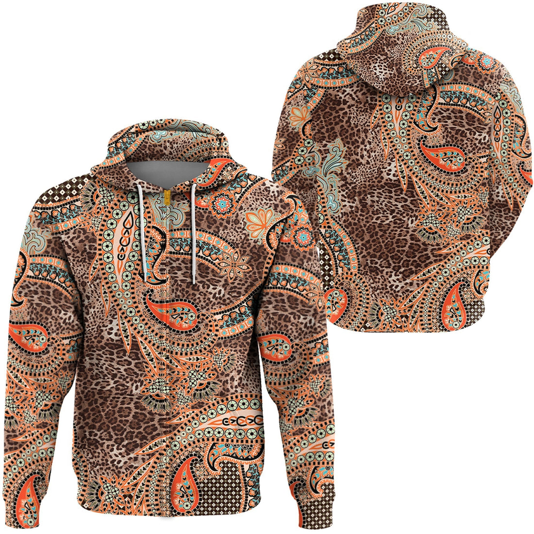 Paisley Bandana Hoodie Pattern Seamless Ver.12 RLT13