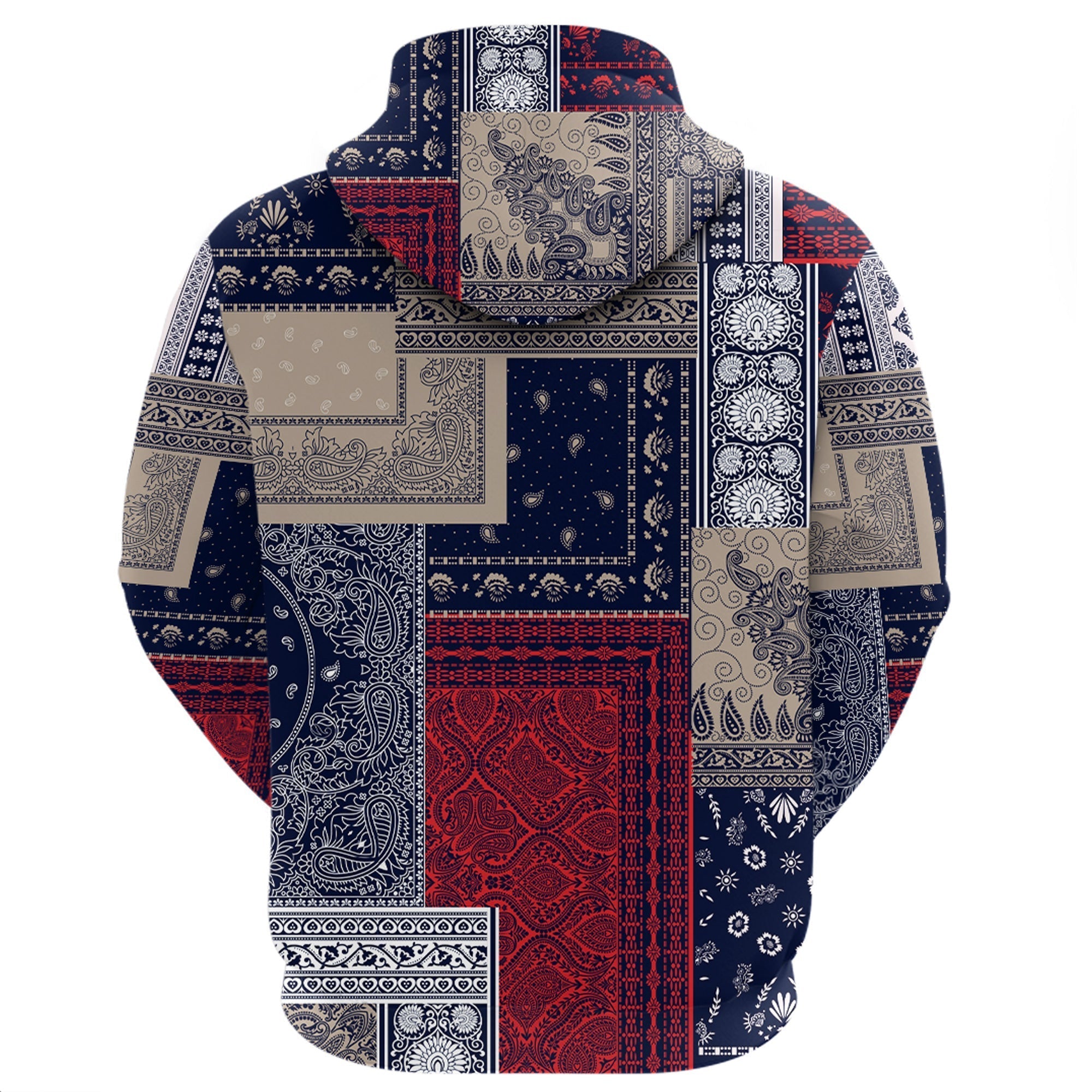 Paisley Bandana Hoodie Pattern Seamless Ver.05 RLT13