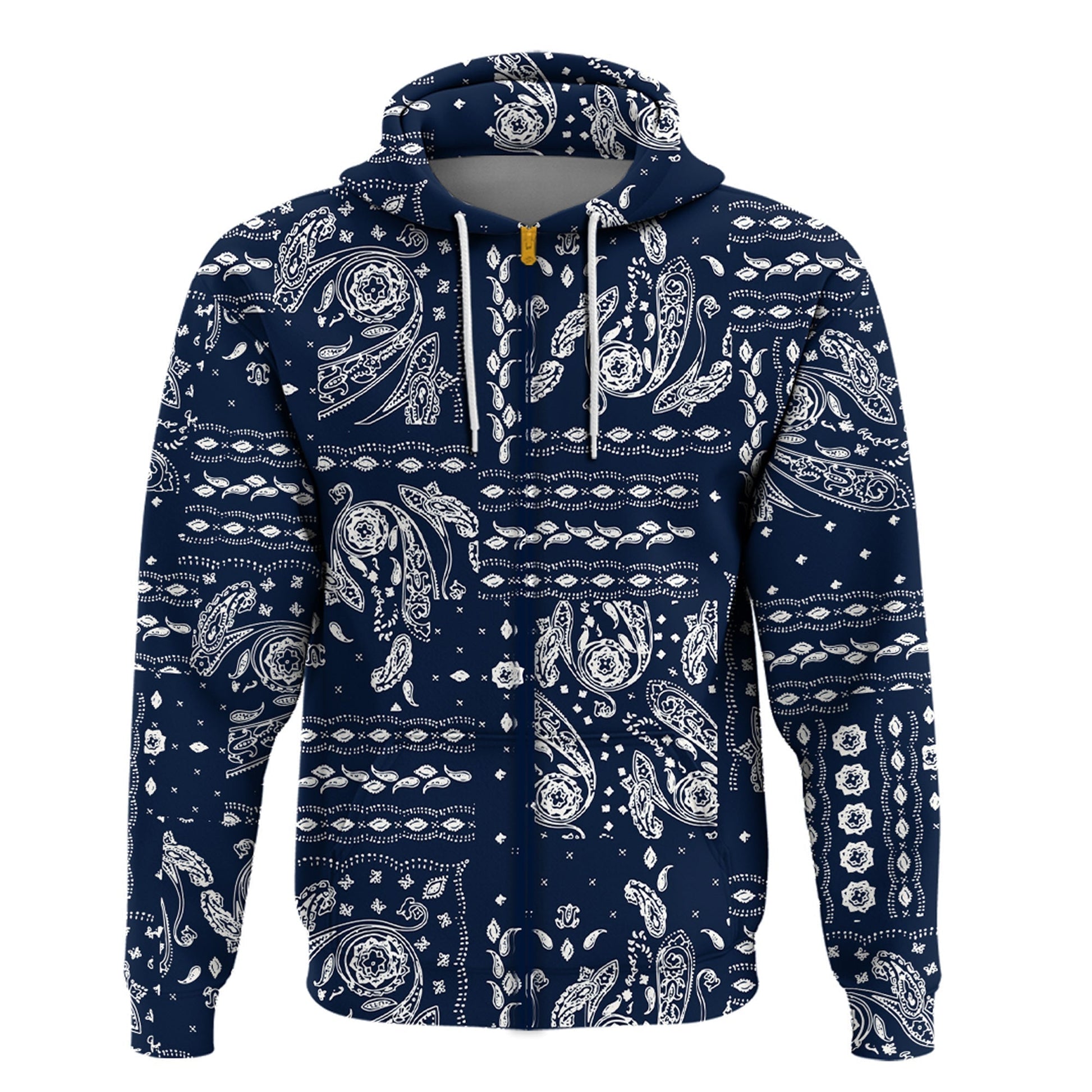 Paisley Bandana Hoodie Pattern Seamless Ver.39 RLT13