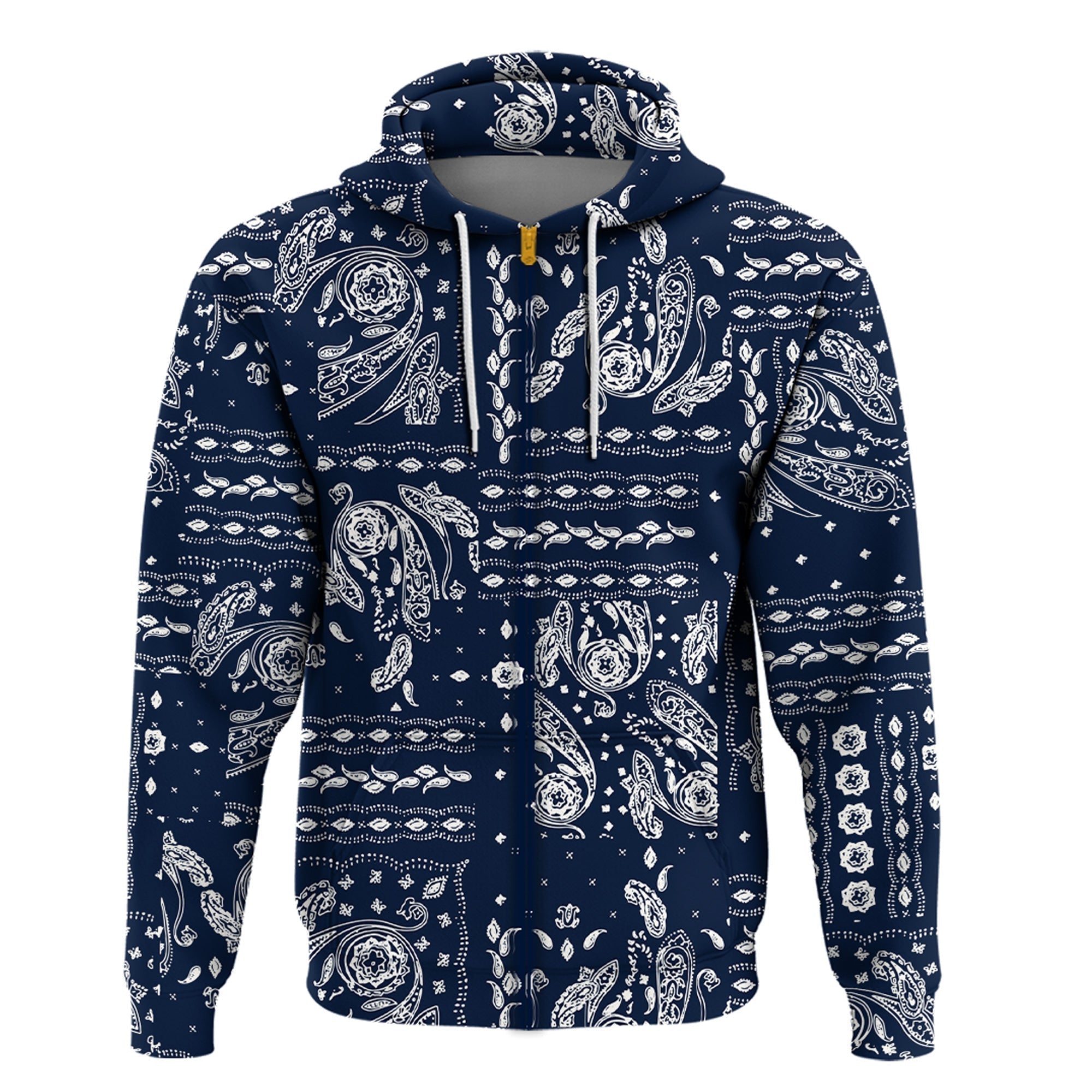 Paisley Bandana Hoodie Pattern Seamless Ver.39 RLT13