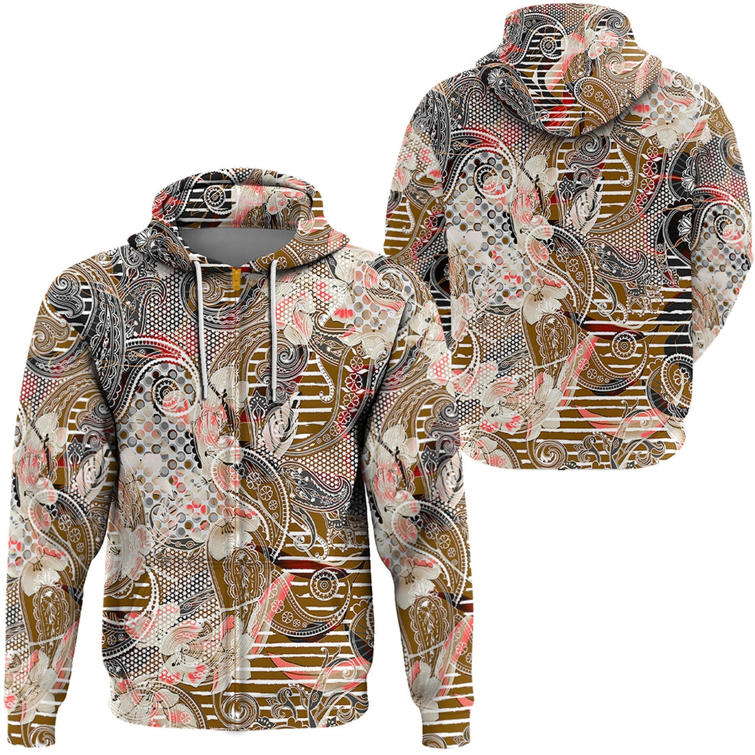 Paisley Bandana Hoodie Pattern Seamless Ver.18 RLT13