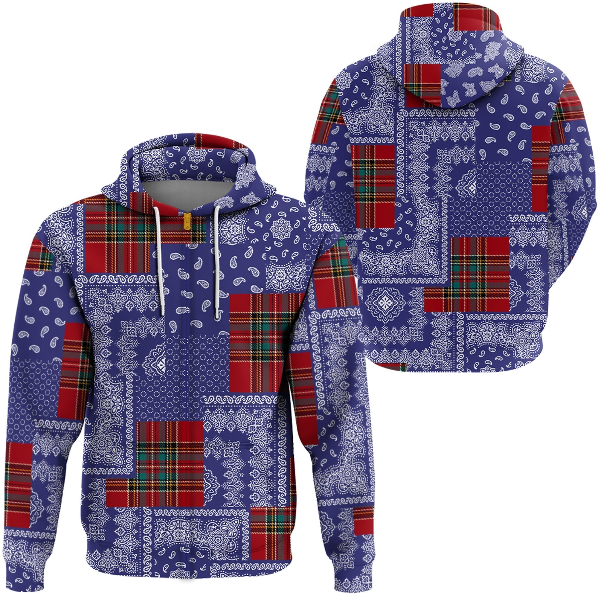 Paisley Bandana Hoodie Pattern Seamless Ver.14 RLT13