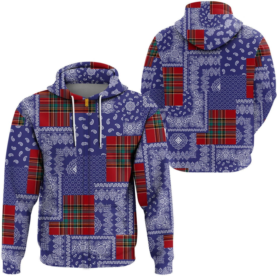 Paisley Bandana Hoodie Pattern Seamless Ver.14 RLT13