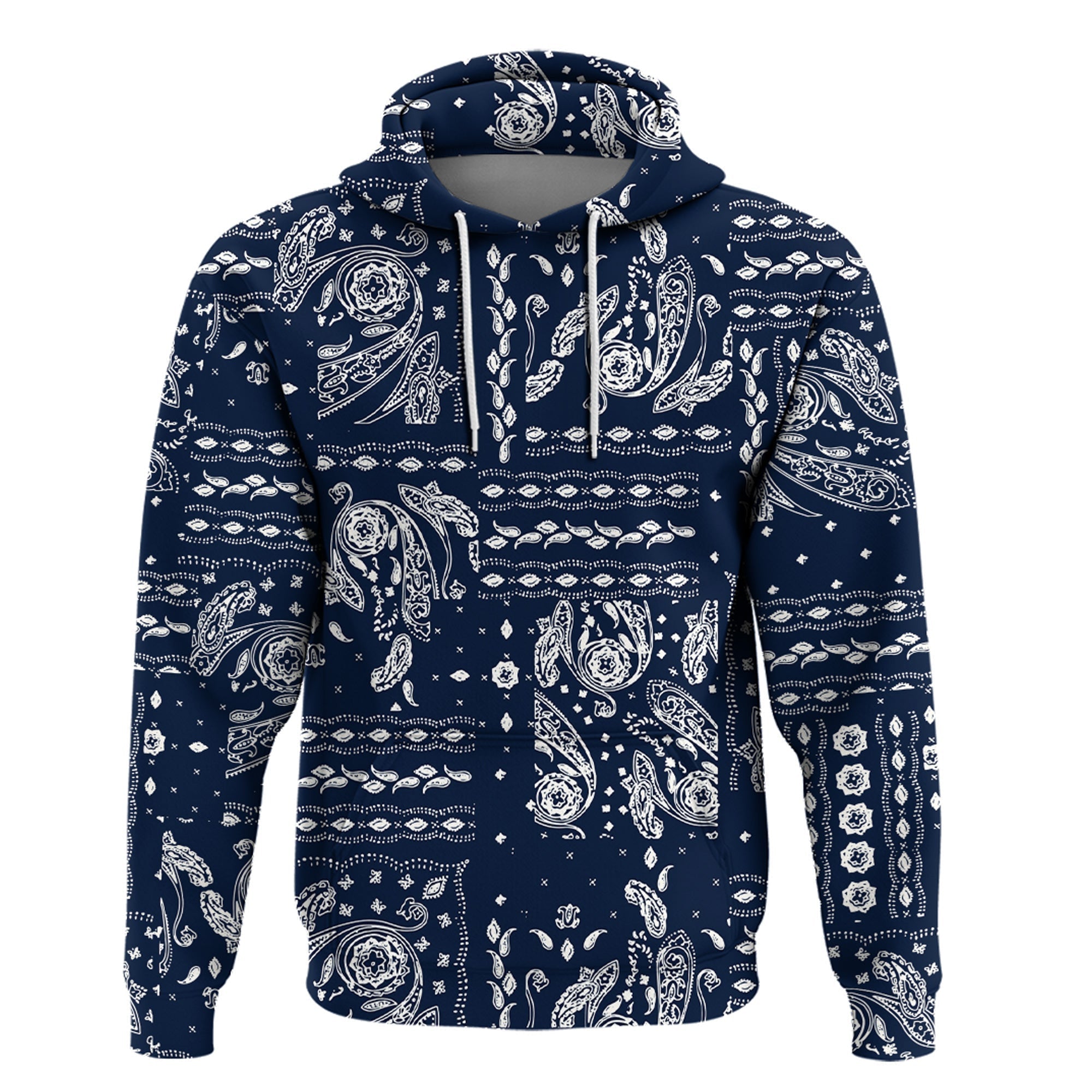 Paisley Bandana Hoodie Pattern Seamless Ver.39 RLT13