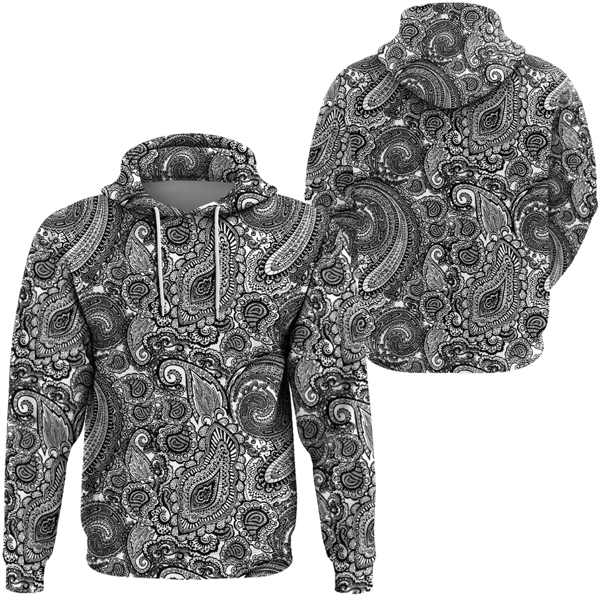 Paisley Bandana Hoodie Pattern Seamless Ver.04 RLT13