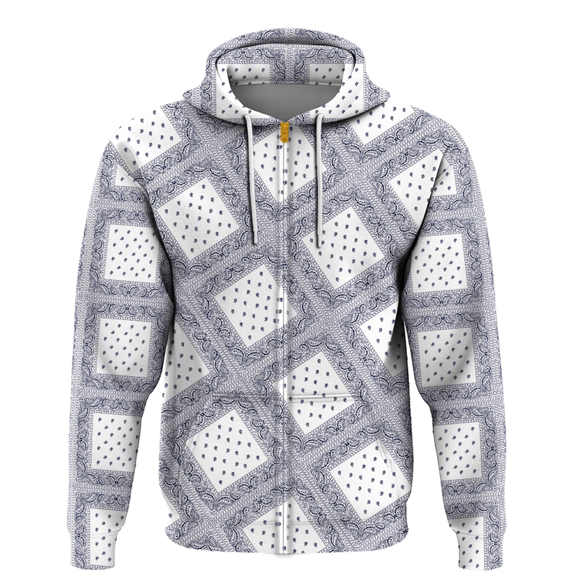Paisley Bandana Hoodie Pattern Seamless Ver.15 RLT13