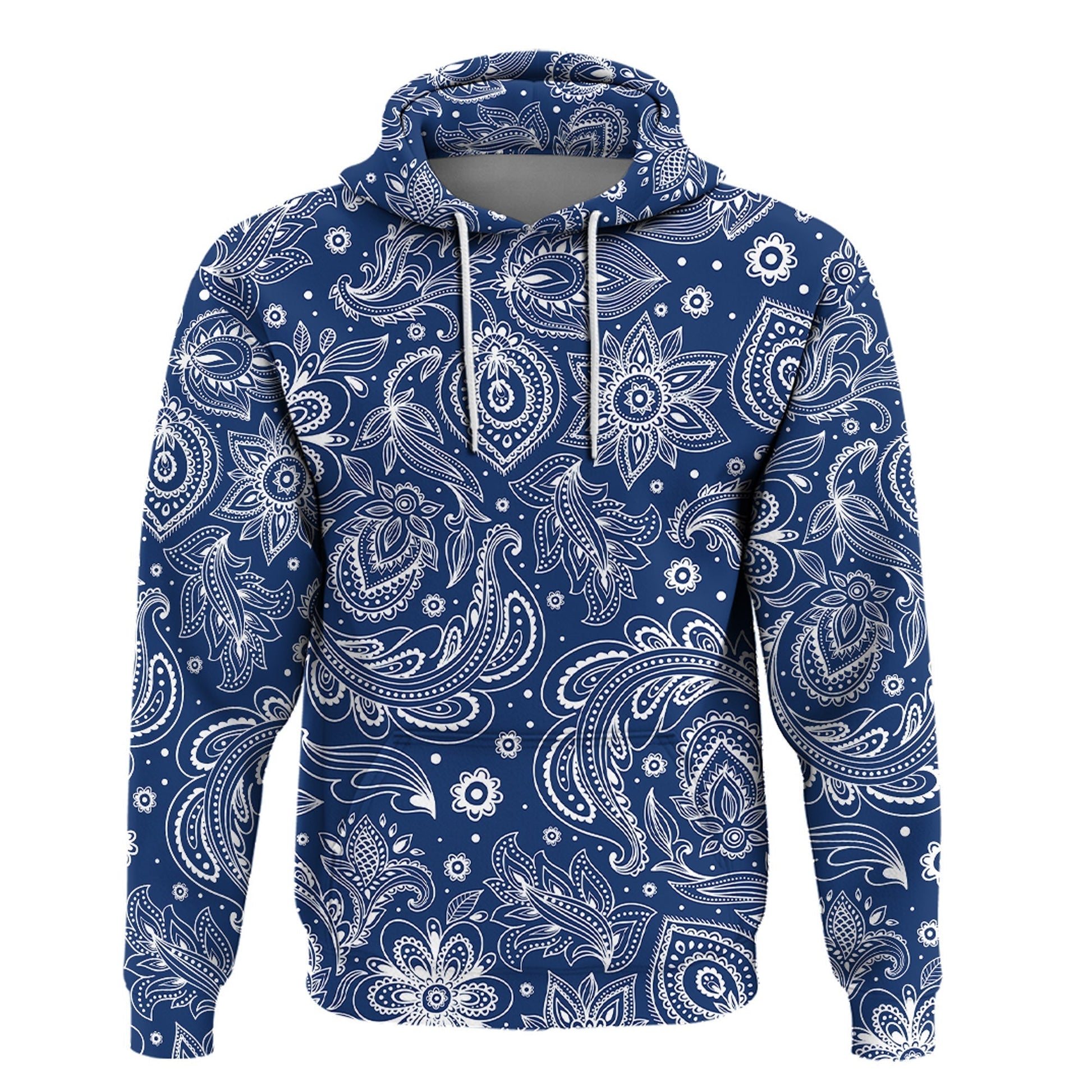 Paisley Bandana Hoodie Pattern Seamless Ver.06 RLT13