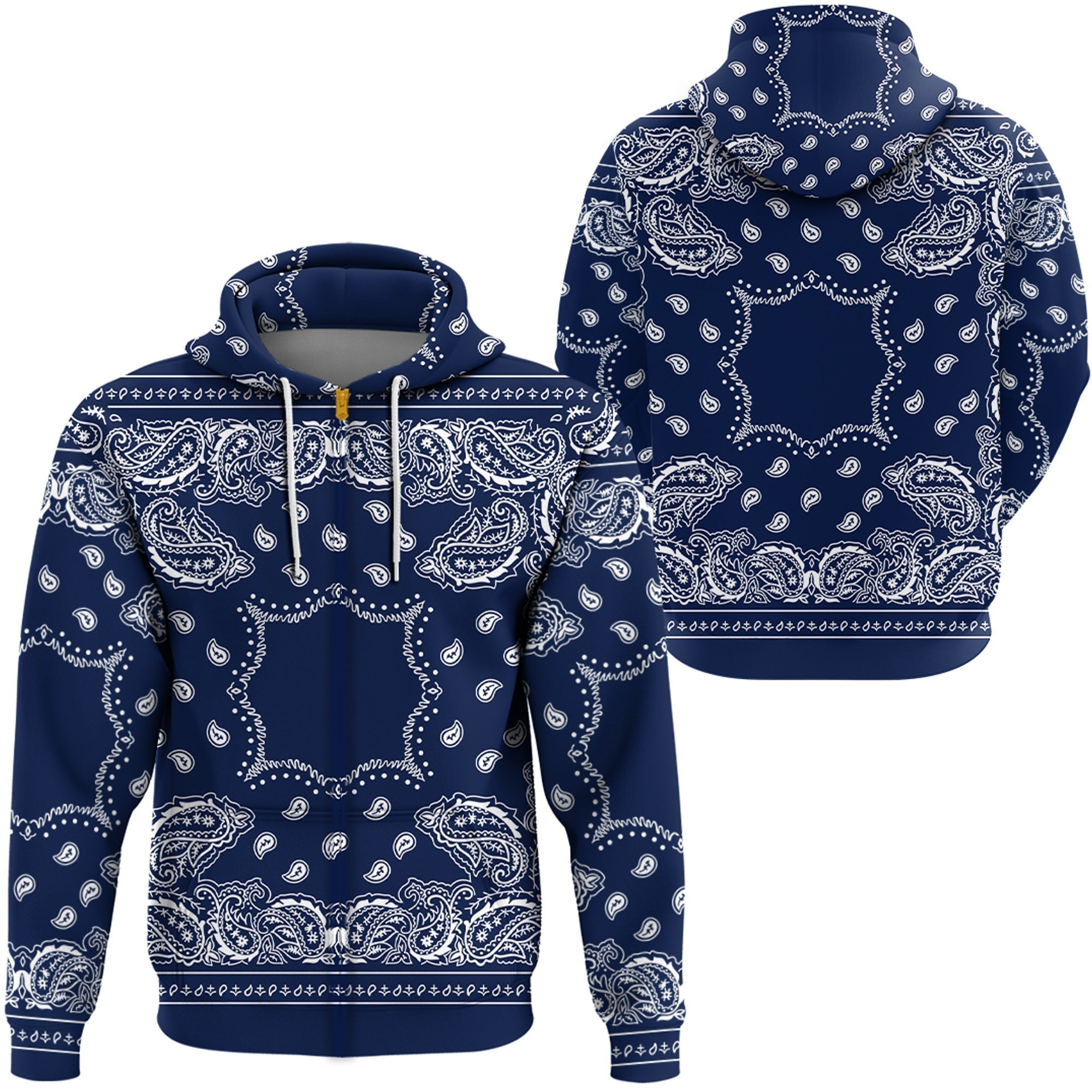 Paisley Bandana Hoodie Pattern Seamless Ver.20 RLT13