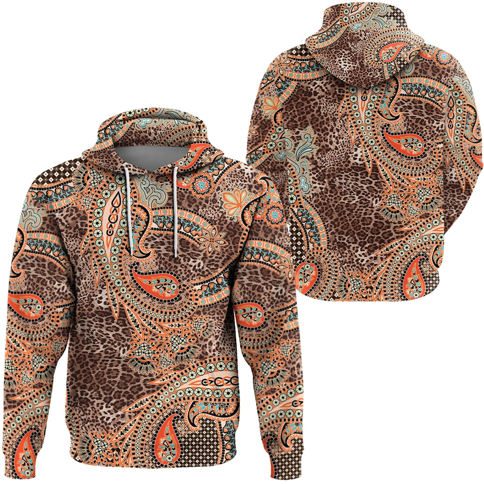 Paisley Bandana Hoodie Pattern Seamless Ver.12 RLT13