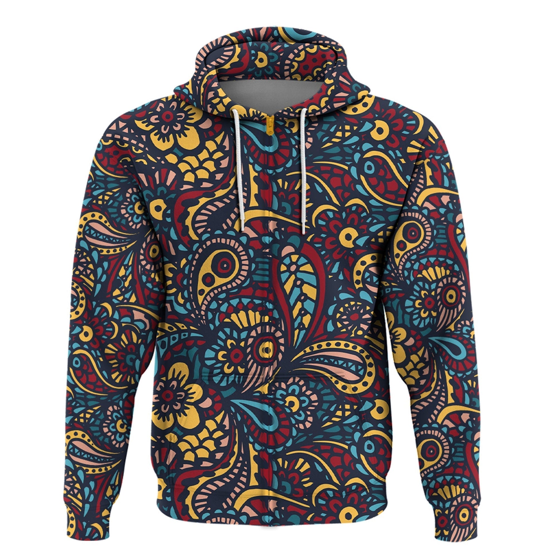 Paisley Bandana Hoodie Pattern Seamless Ver.24 RLT13