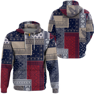 Paisley Bandana Hoodie Pattern Seamless Ver.05 RLT13