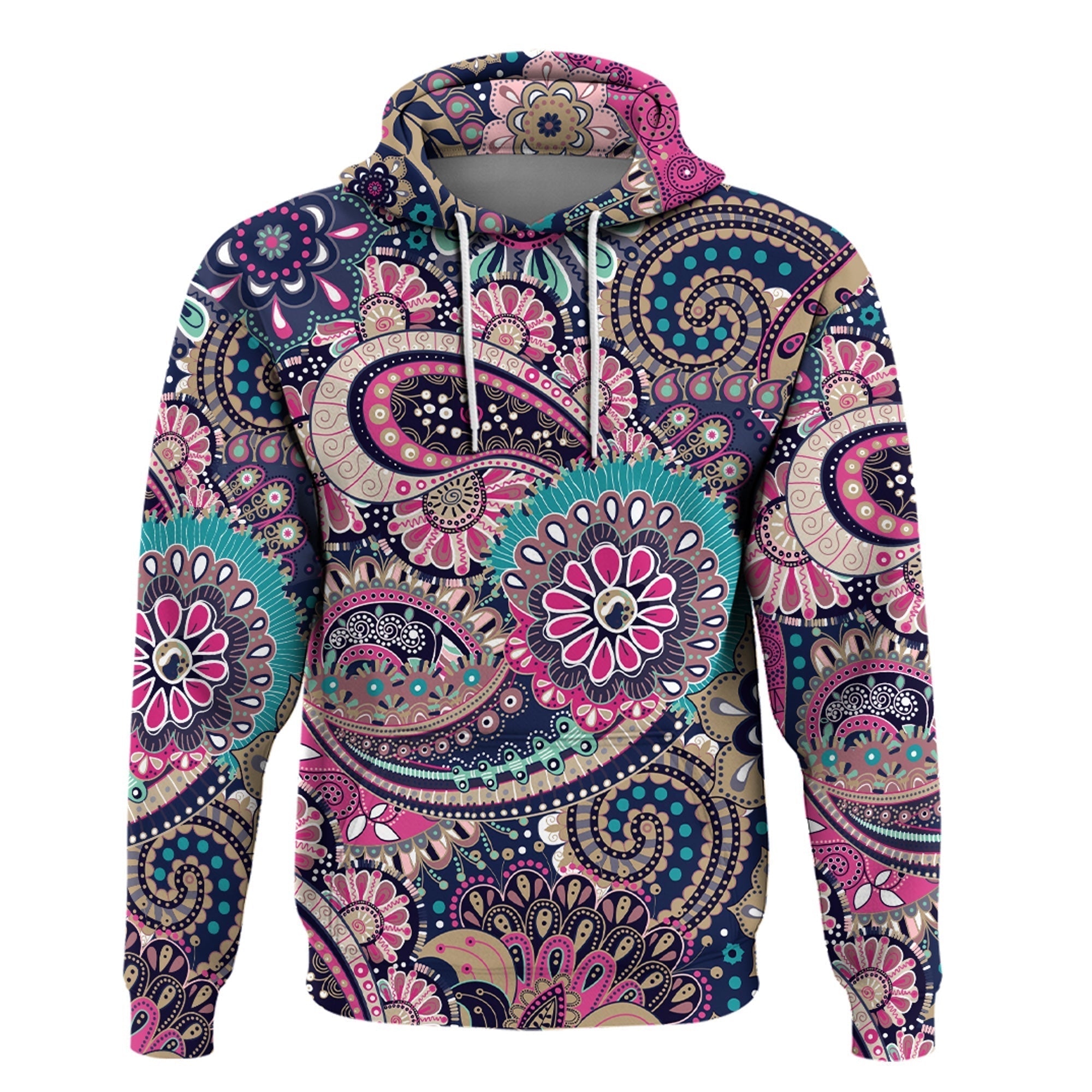 Paisley Bandana Hoodie Pattern Seamless Ver.09 RLT13