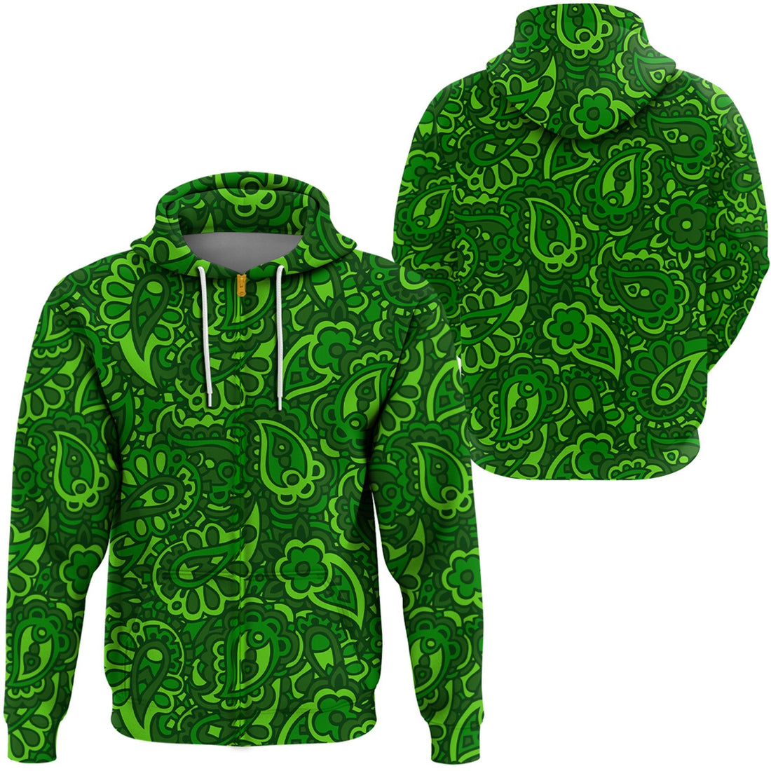 Paisley Bandana Hoodie Pattern Seamless Ver.13 RLT13