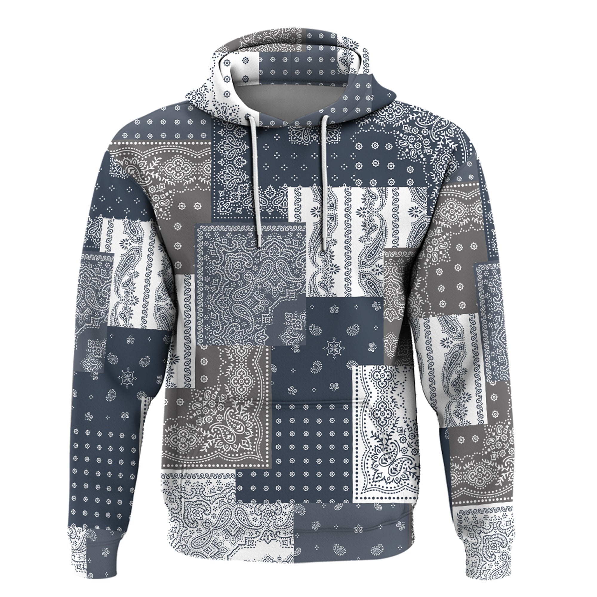 Paisley Bandana Hoodie Pattern Seamless Ver.17 RLT13