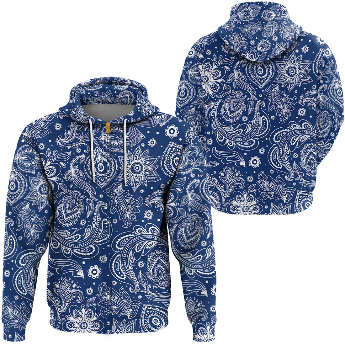 Paisley Bandana Hoodie Pattern Seamless Ver.06 RLT13