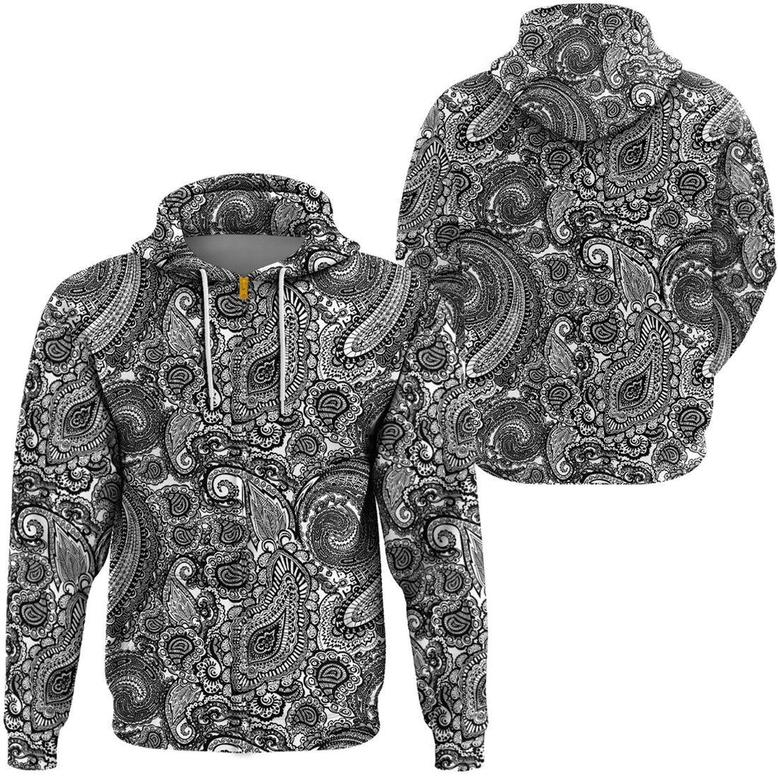 Paisley Bandana Hoodie Pattern Seamless Ver.04 RLT13