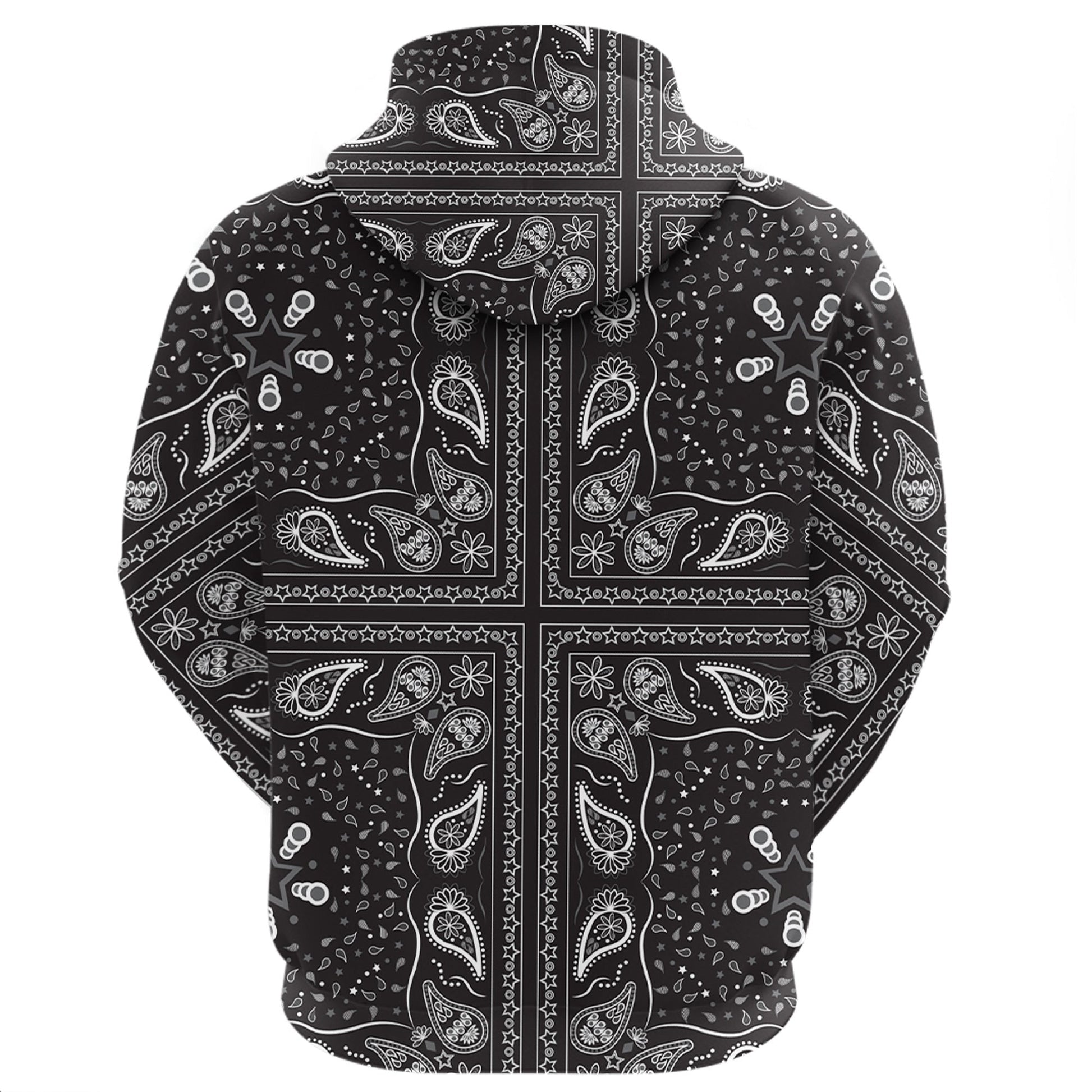 Paisley Bandana Hoodie Pattern Seamless Ver.07 RLT13
