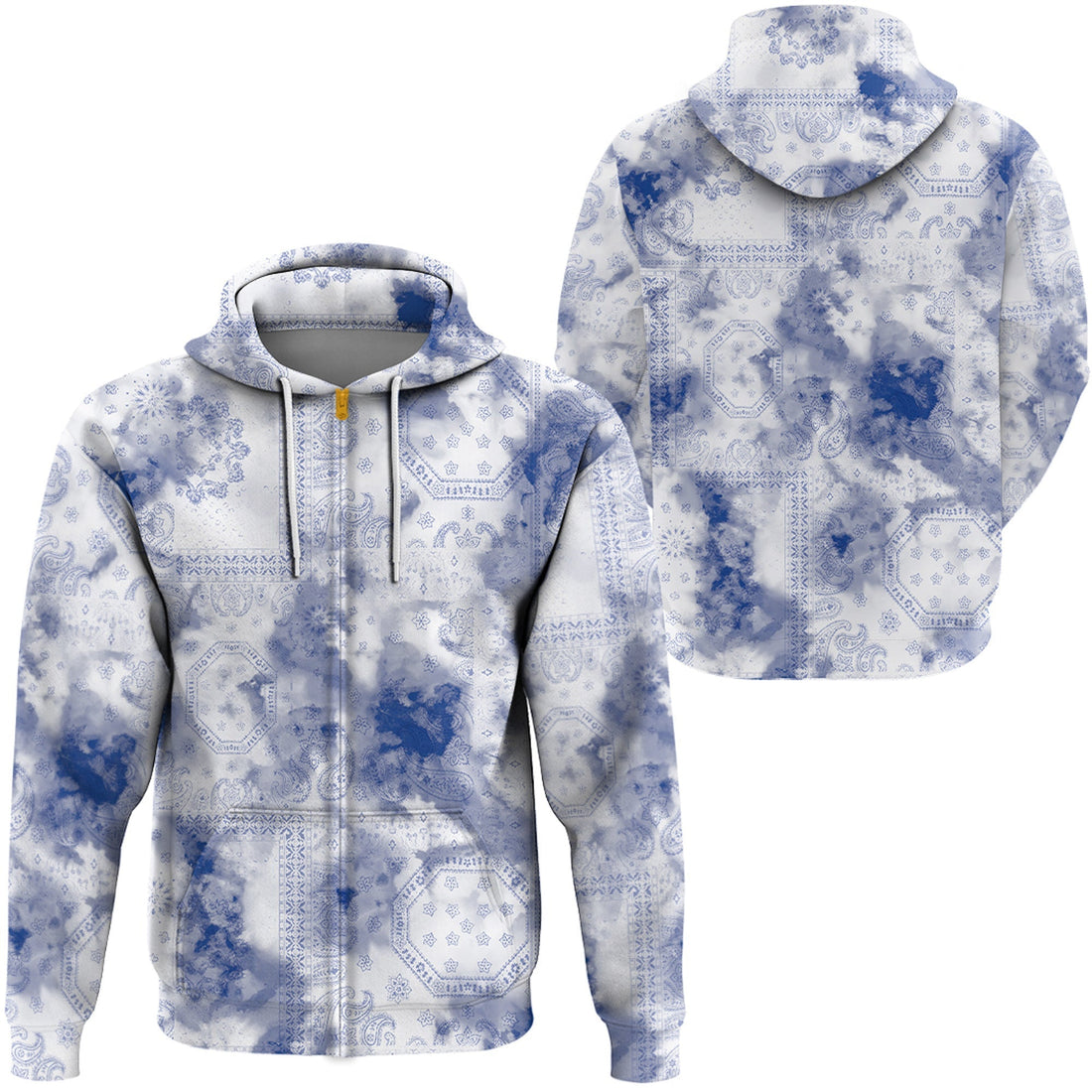 Paisley Bandana Hoodie Pattern Seamless Ver.01 RLT13