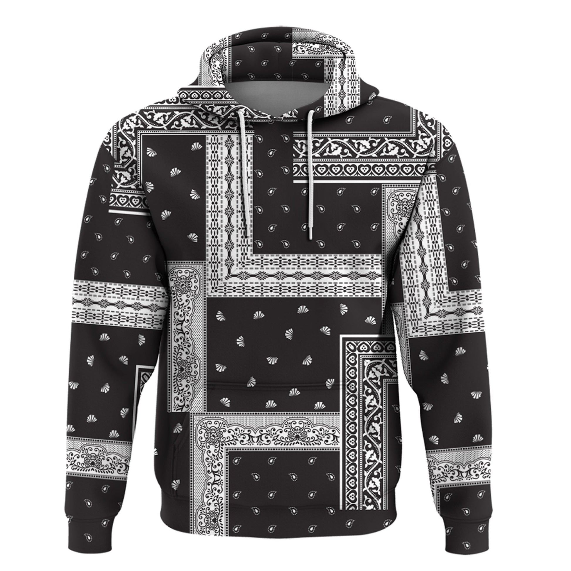 Paisley Bandana Hoodie Pattern Seamless Ver.02 RLT13