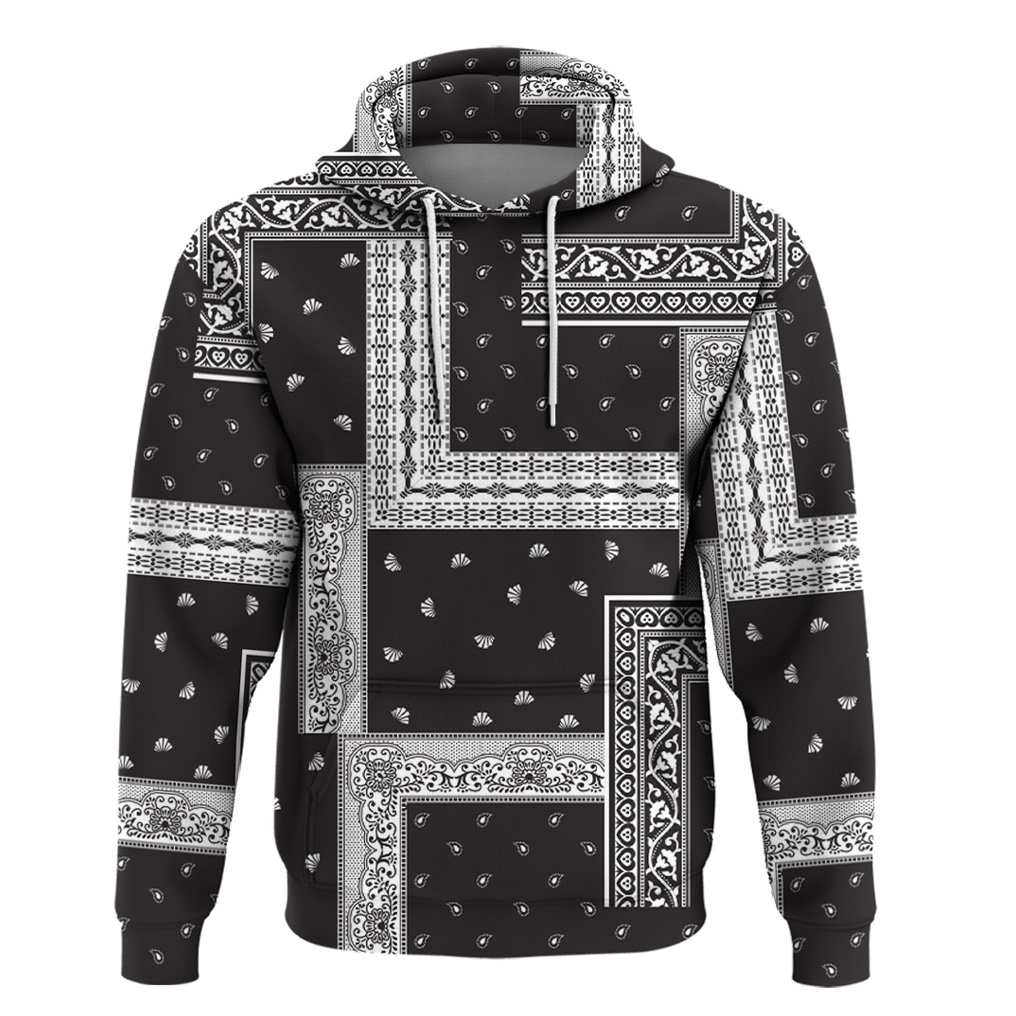 Paisley Bandana Hoodie Pattern Seamless Ver.02 RLT13