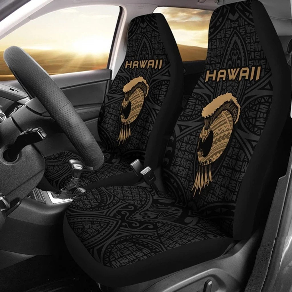 Hawaii Warrior Helmet Car Seat Covers