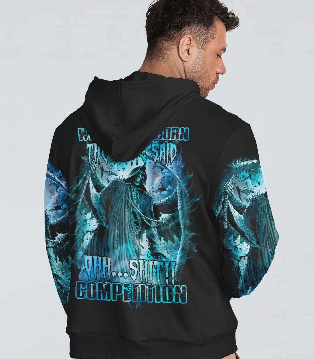 When I Was Born Devil Said Skull Hoodie