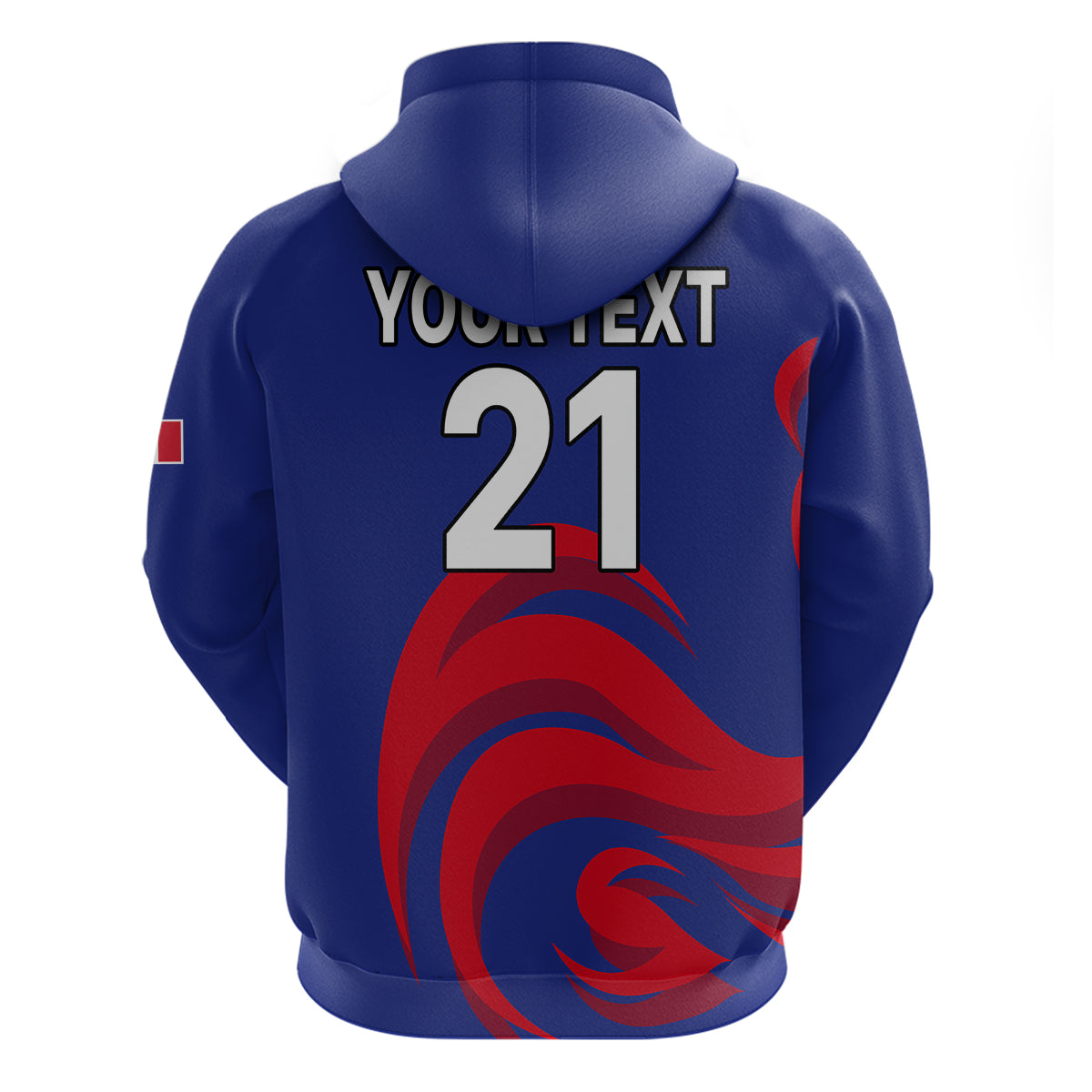 Custom France Rugby 7s Hoodie 2023 Les Bleus Roosters LT9