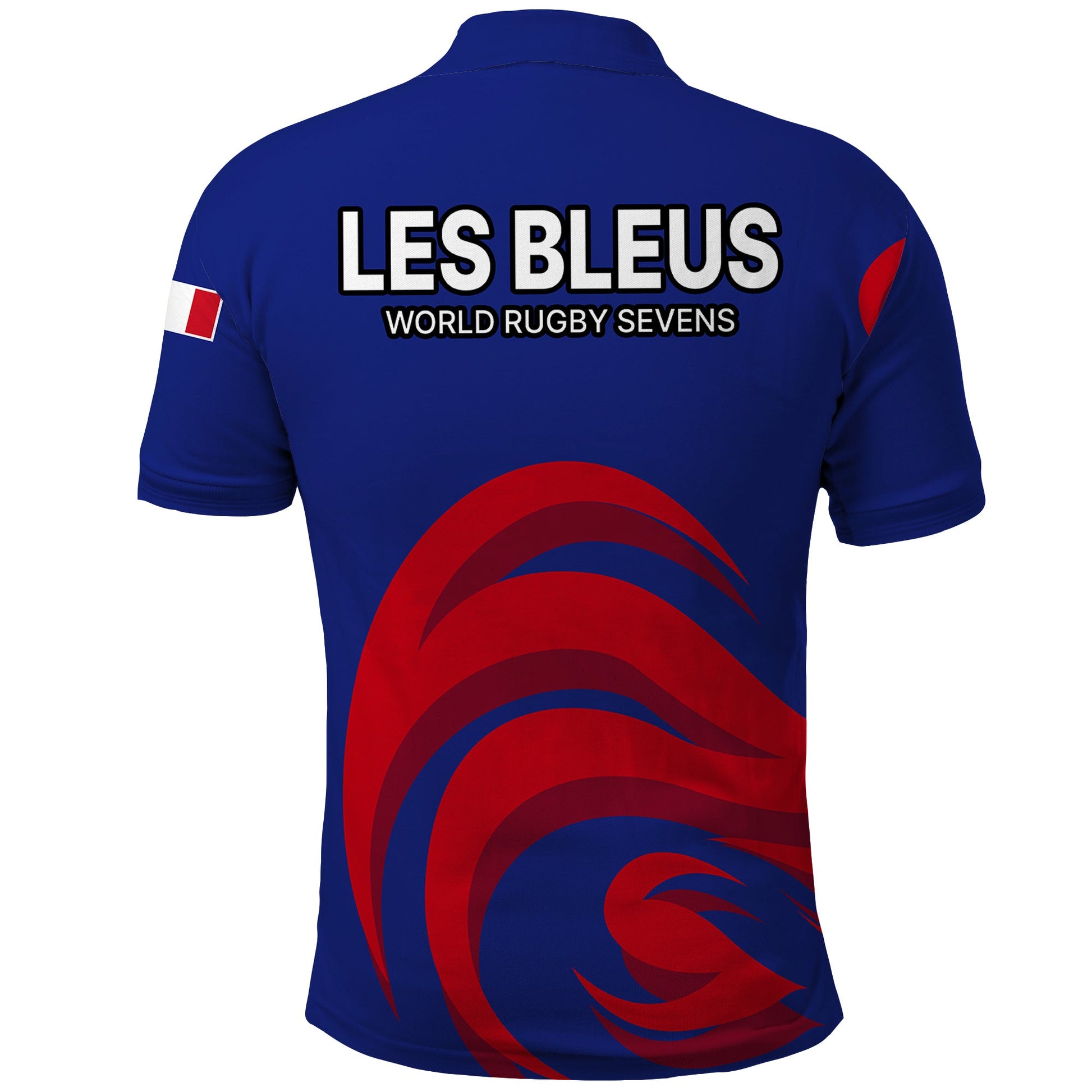 France Rugby 7s 2023 Les Bleus Roosters Polo Shirt LT9