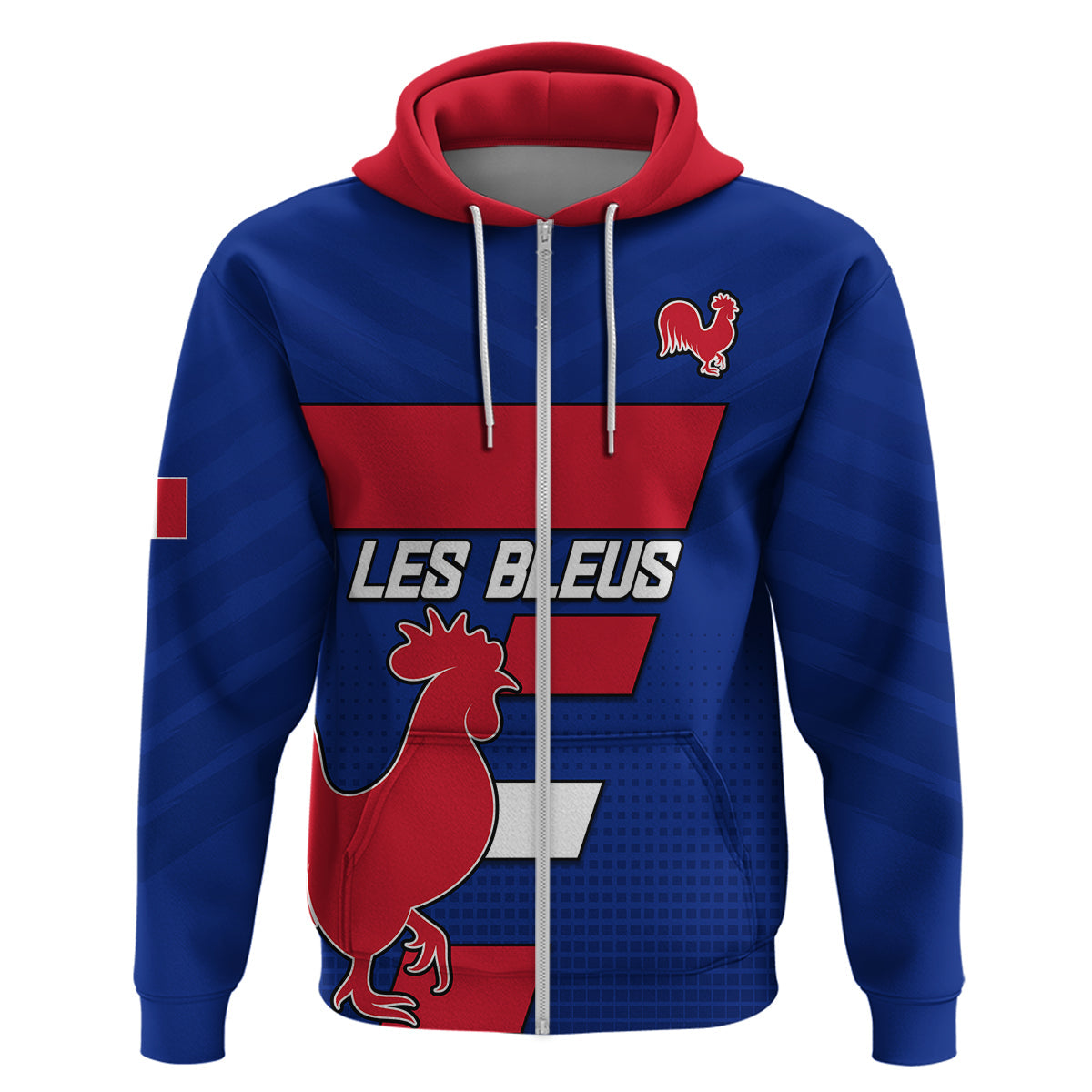 Custom France Rugby 7s Hoodie Come On Les Bleus Hoodie LT9