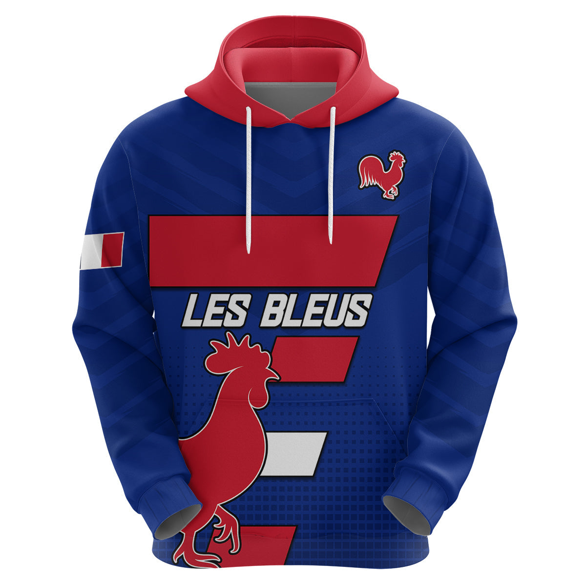 France Rugby 7s Come On Les Bleus Hoodie LT9