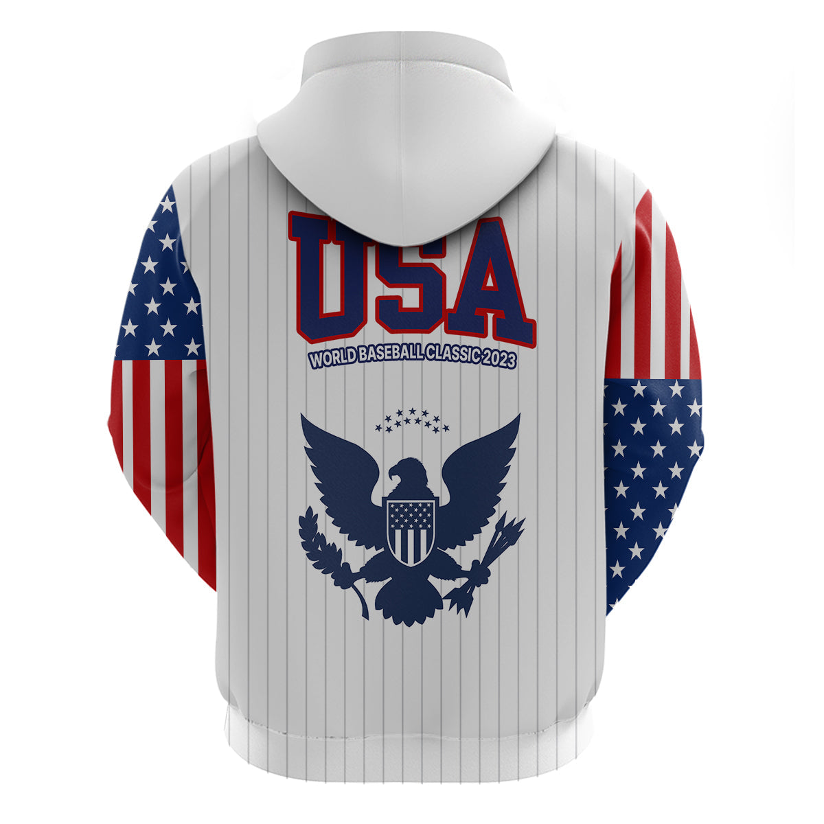 United States 2023 Baseball Classic Uniform USA Flag Hoodie LT9