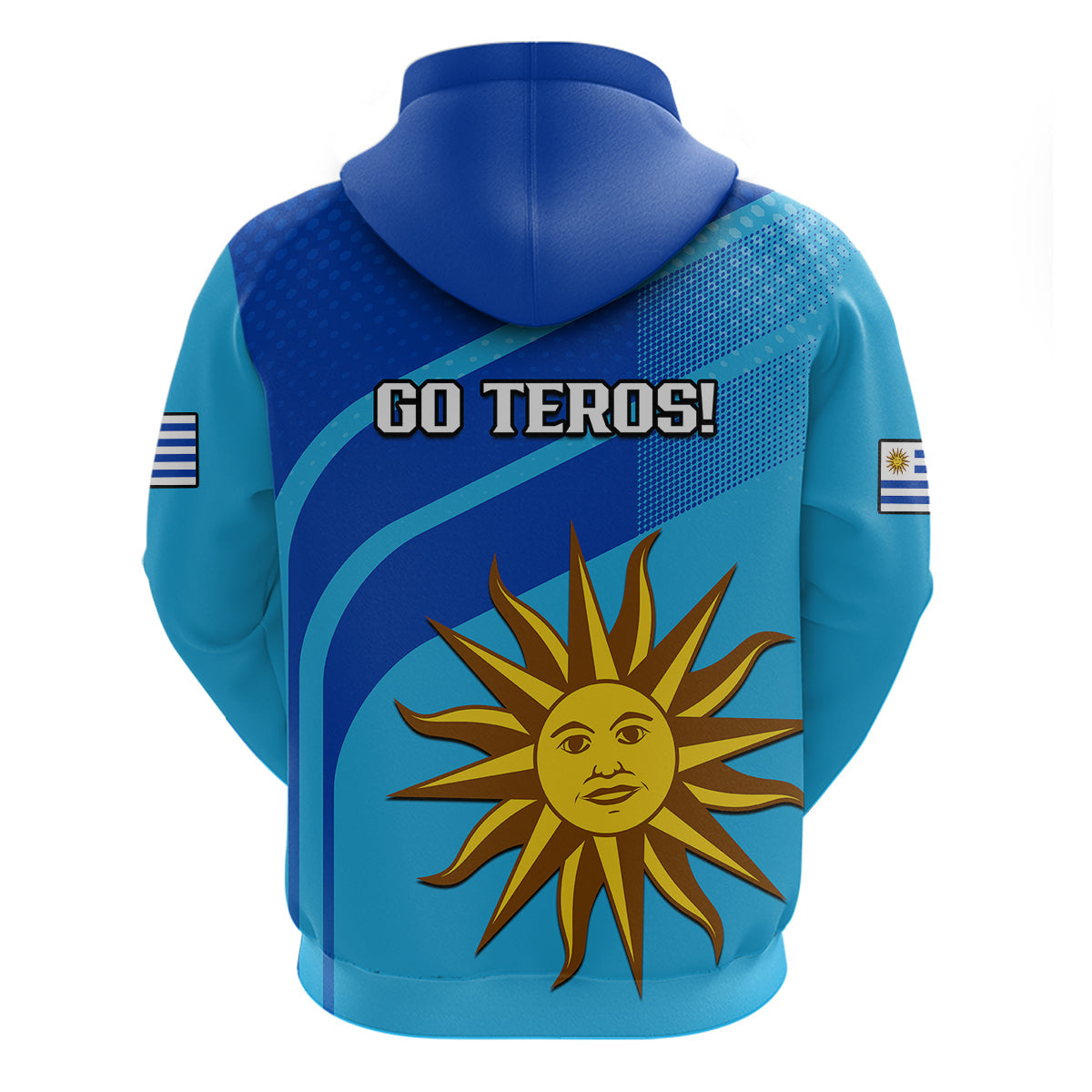 Uruguay Rugby 7s Sporty Style Hoodie LT14