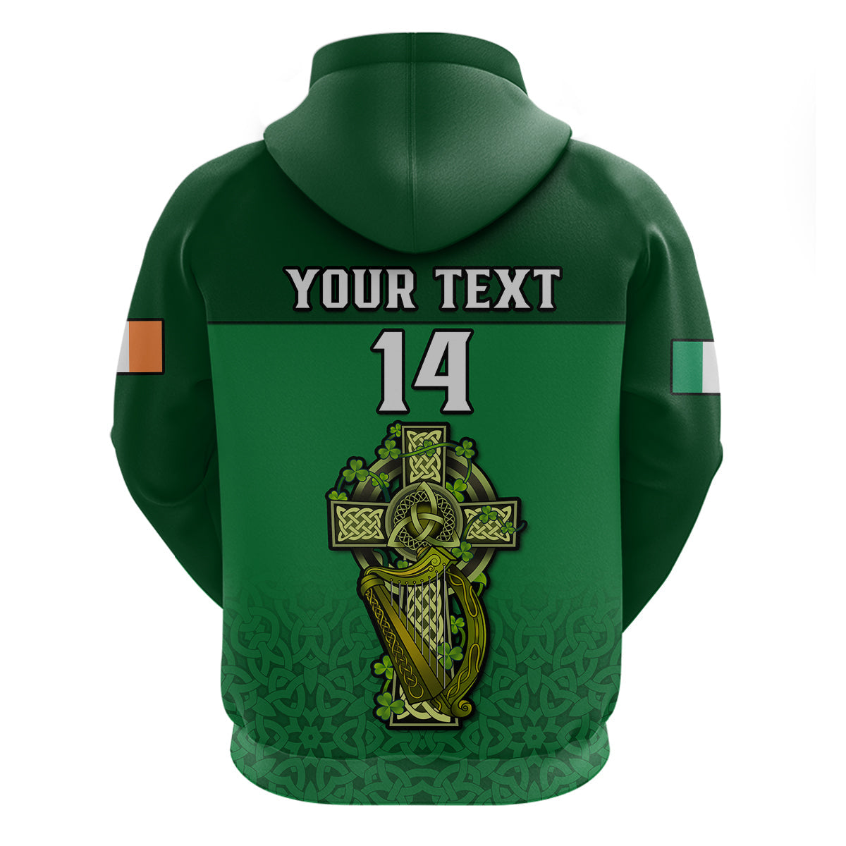 Custom Ireland Rugby 2023 Champions Six Nations Irish Proud Hoodie LT14
